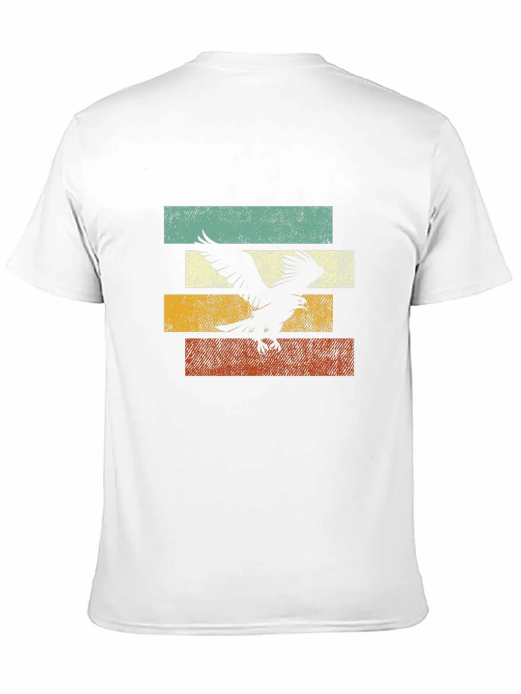 Eagle Retro Basic Graphic T-Shirt – Daily Comfort In Soft Cotton