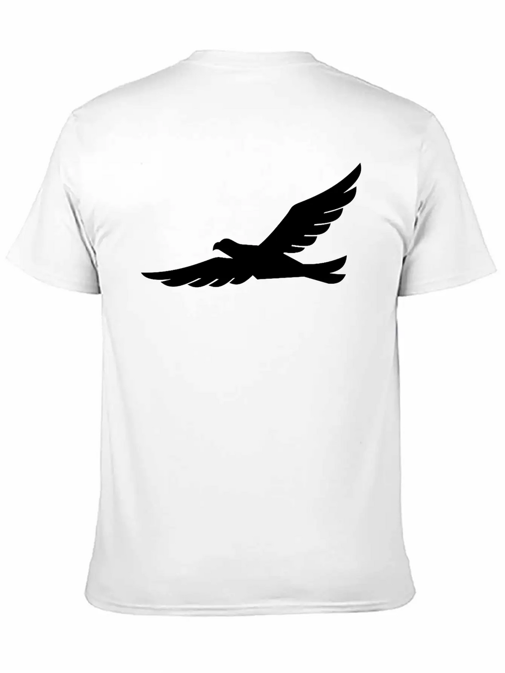Eagle Silhouette Stylish Everyday T-Shirt – Unisex Basic Cotton Tee