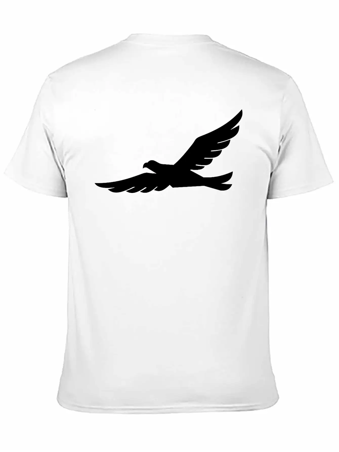 Eagle Silhouette Stylish Everyday T-Shirt – Unisex Basic Cotton Tee