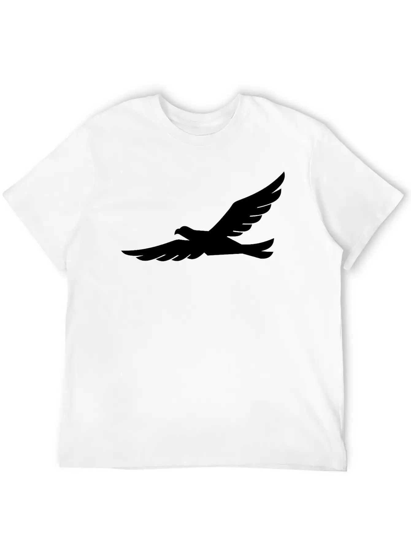 Eagle Silhouette Stylish Everyday T-Shirt – Unisex Basic Cotton Tee