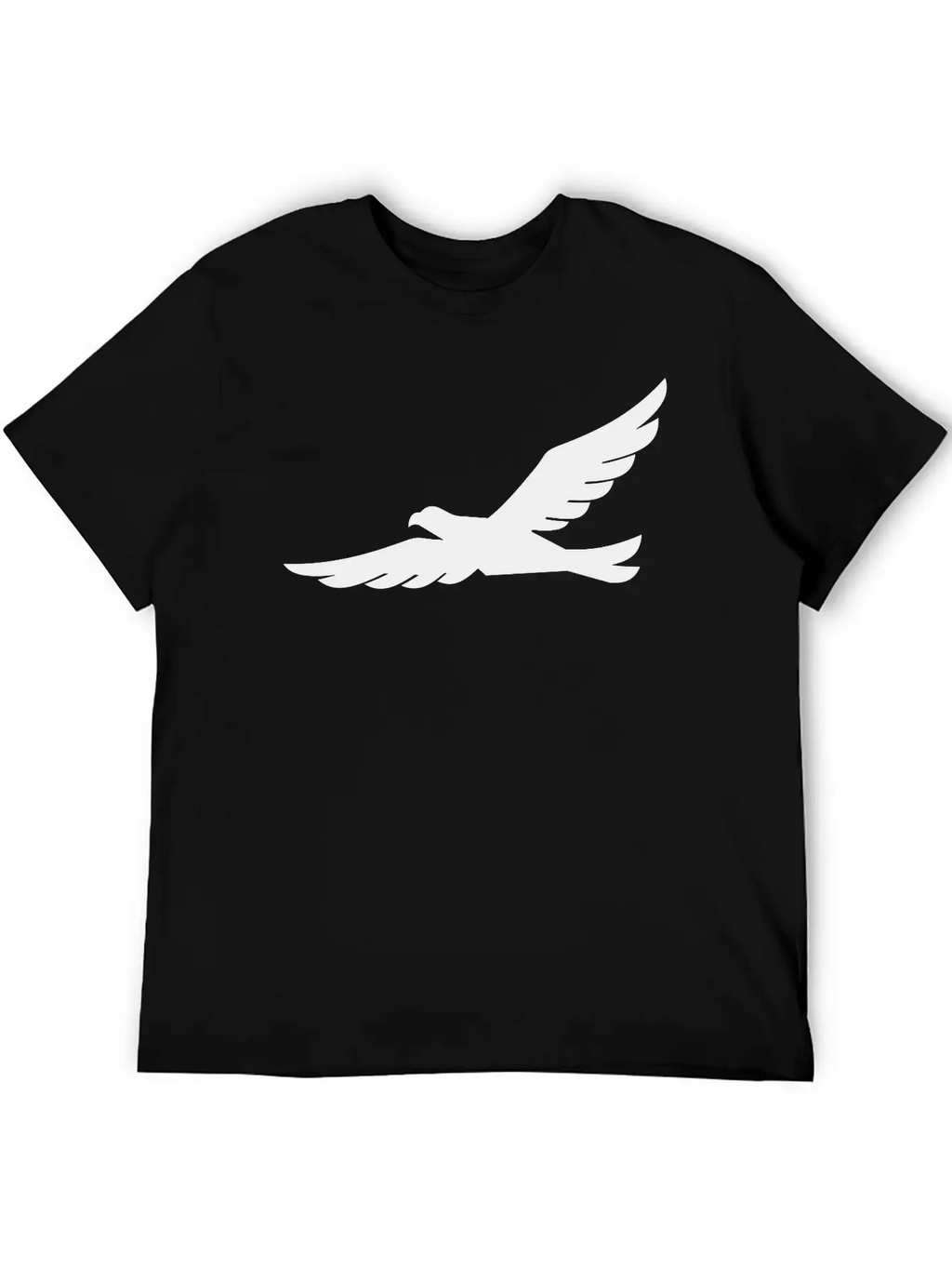 Eagle Silhouette Stylish Everyday T-Shirt – Unisex Basic Cotton Tee