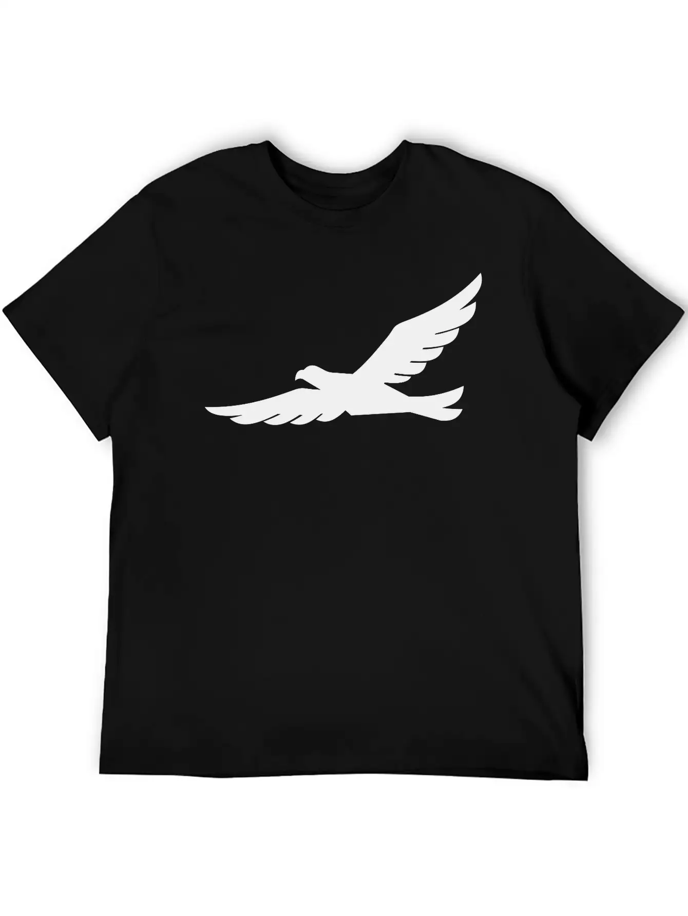 Eagle Silhouette Stylish Everyday T-Shirt – Unisex Basic Cotton Tee