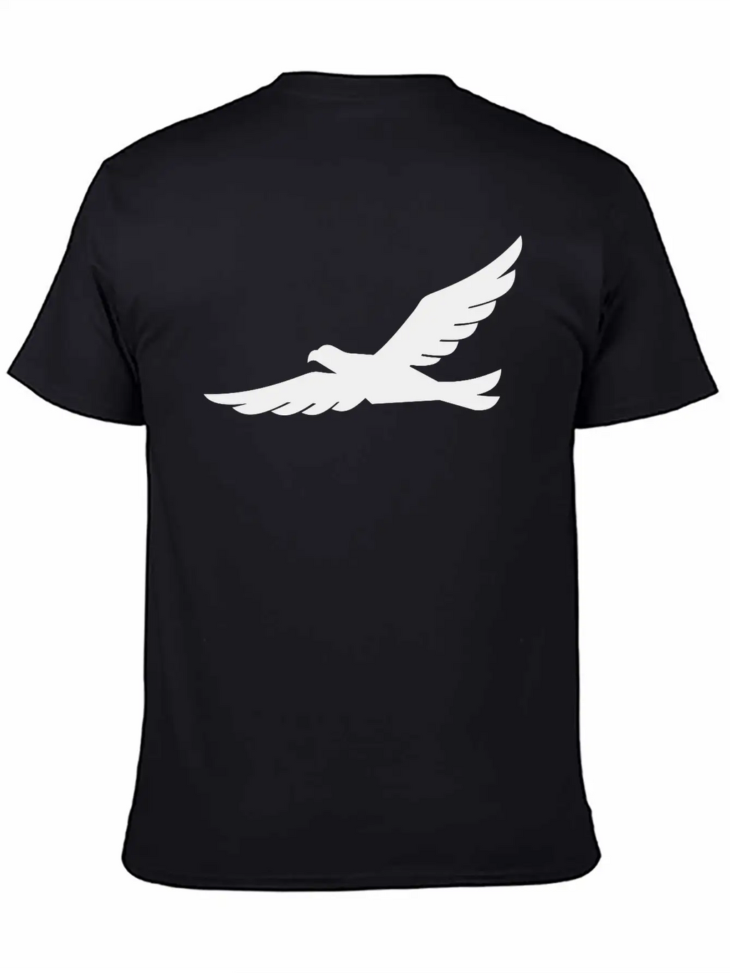 Eagle Silhouette Stylish Everyday T-Shirt – Unisex Basic Cotton Tee