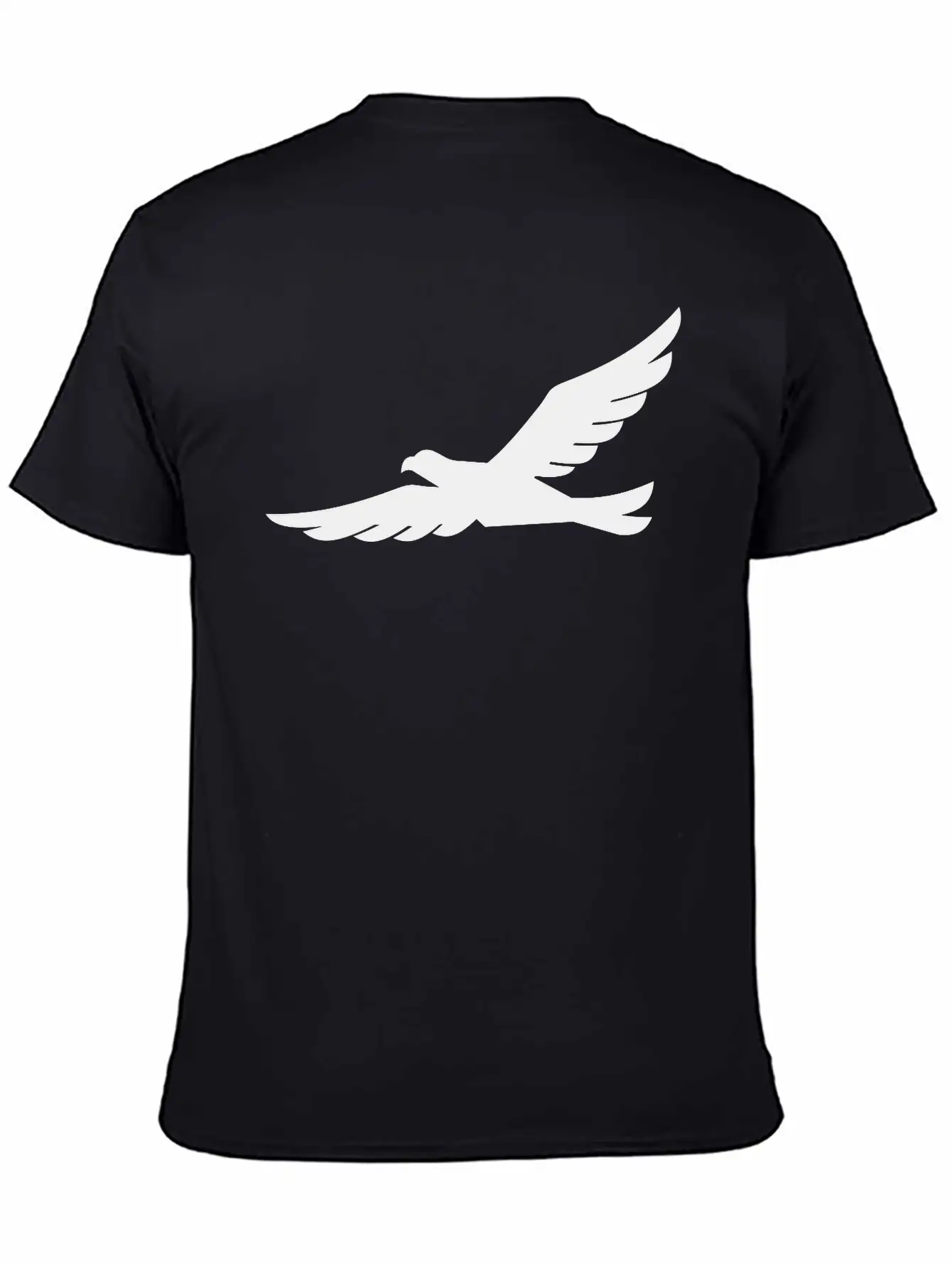 Eagle Silhouette Stylish Everyday T-Shirt – Unisex Basic Cotton Tee