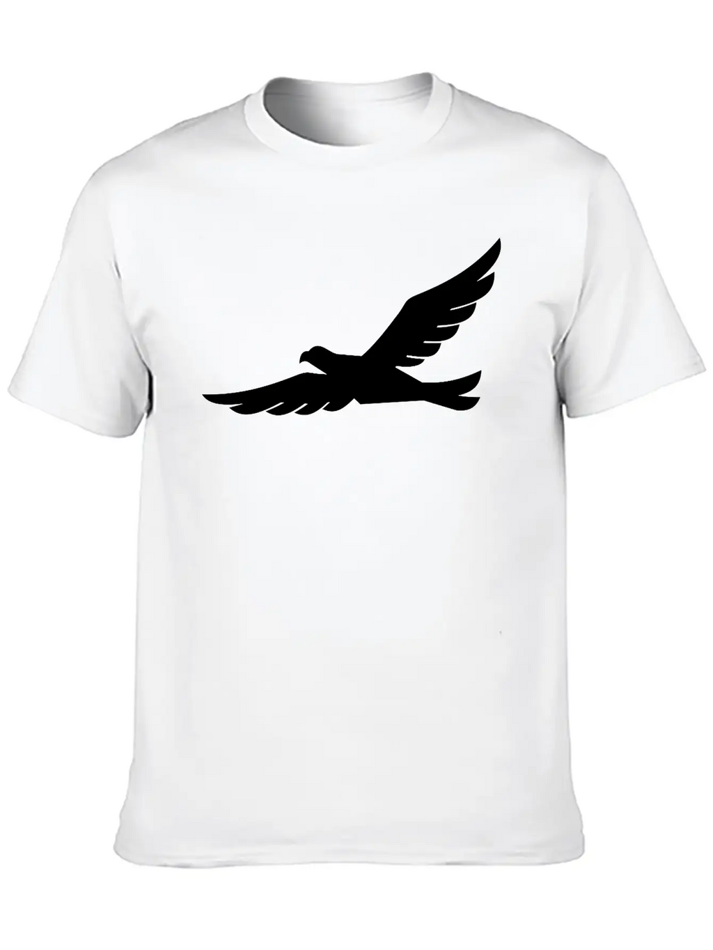 Eagle Silhouette Stylish Everyday T-Shirt – Unisex Basic Cotton Tee