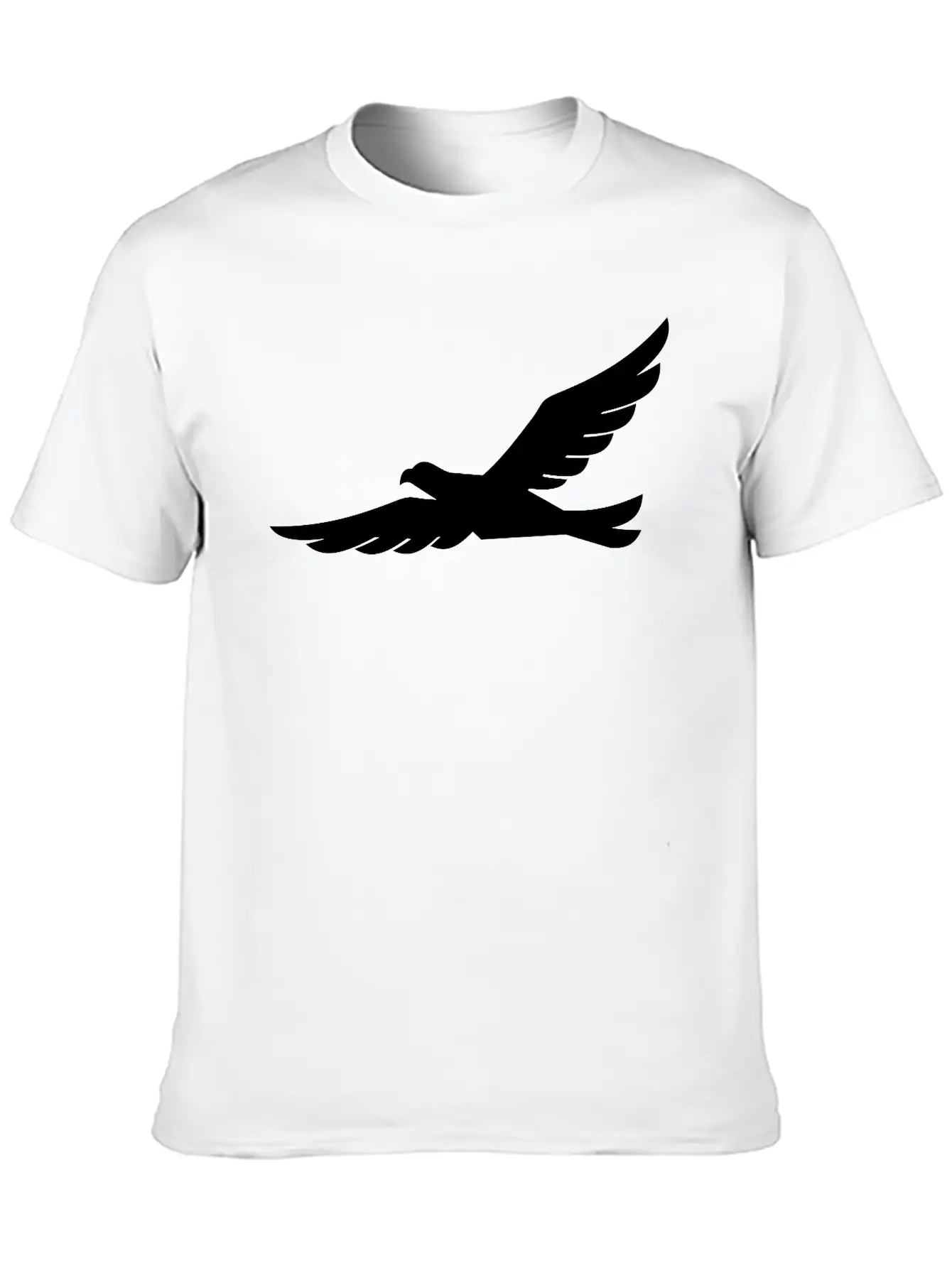 Eagle Silhouette Stylish Everyday T-Shirt – Unisex Basic Cotton Tee