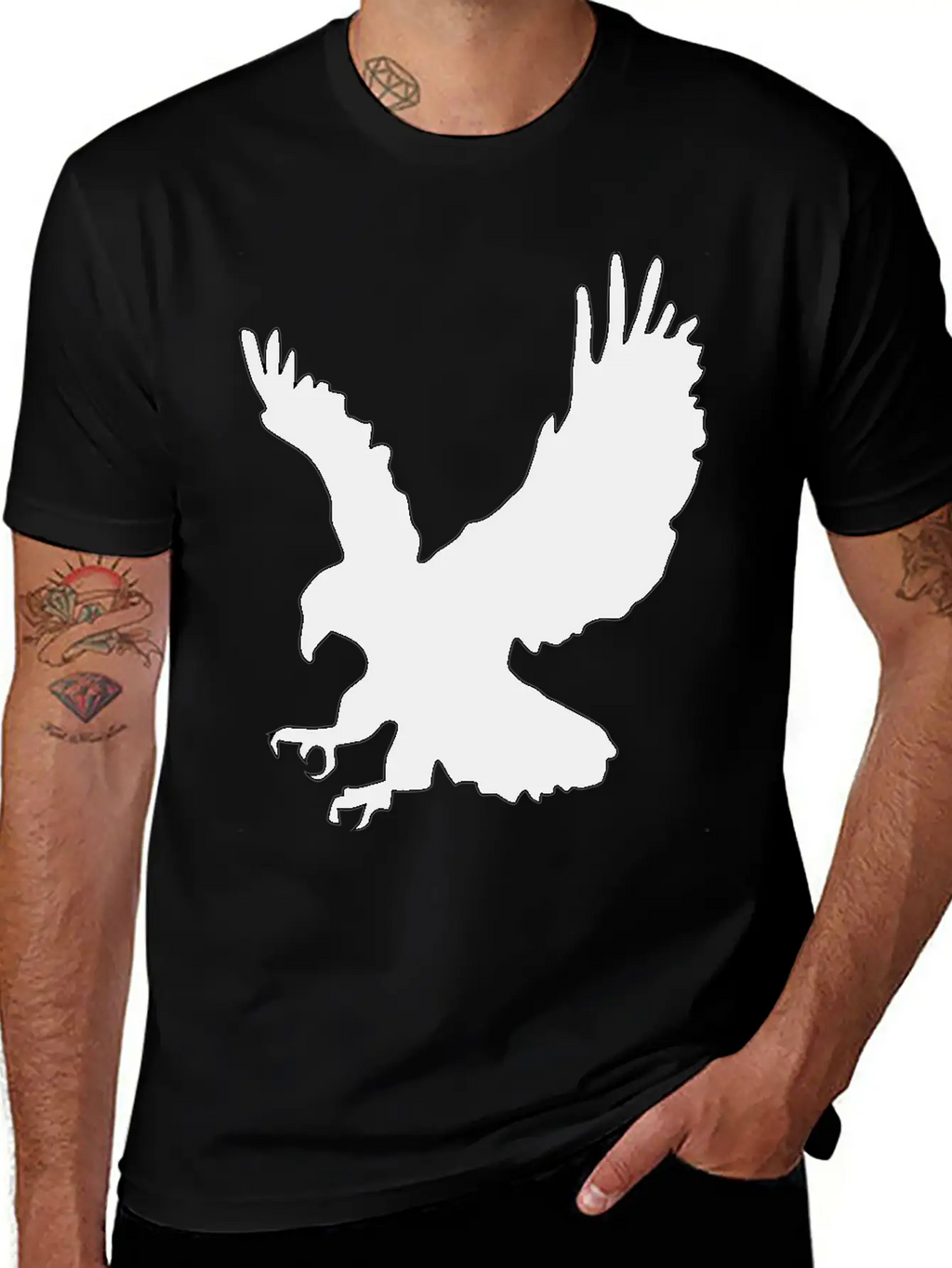 Eagle Stylish Everyday T-Shirt – Unisex Basic Cotton Tee
