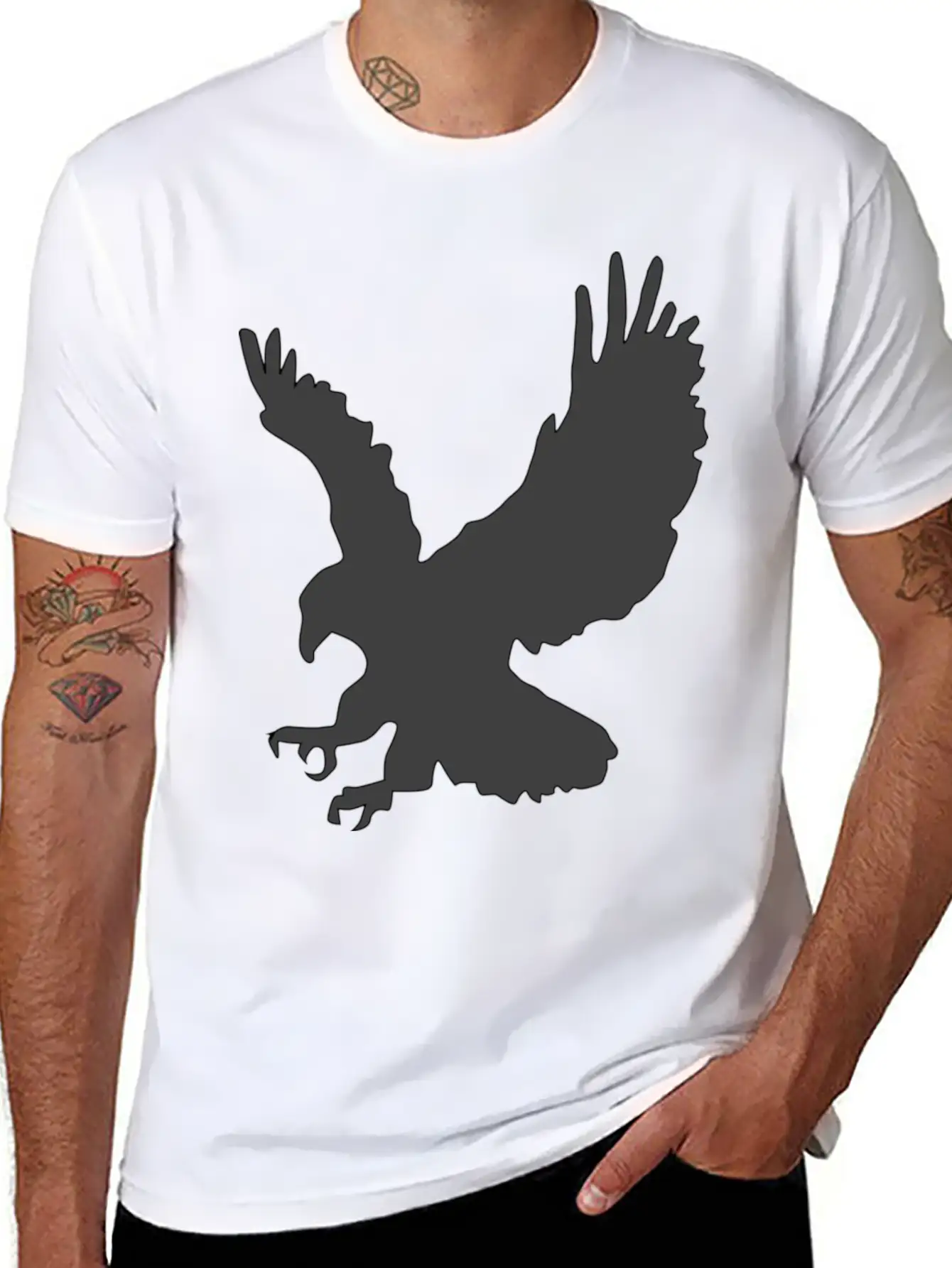 Eagle Stylish Everyday T-Shirt – Unisex Basic Cotton Tee