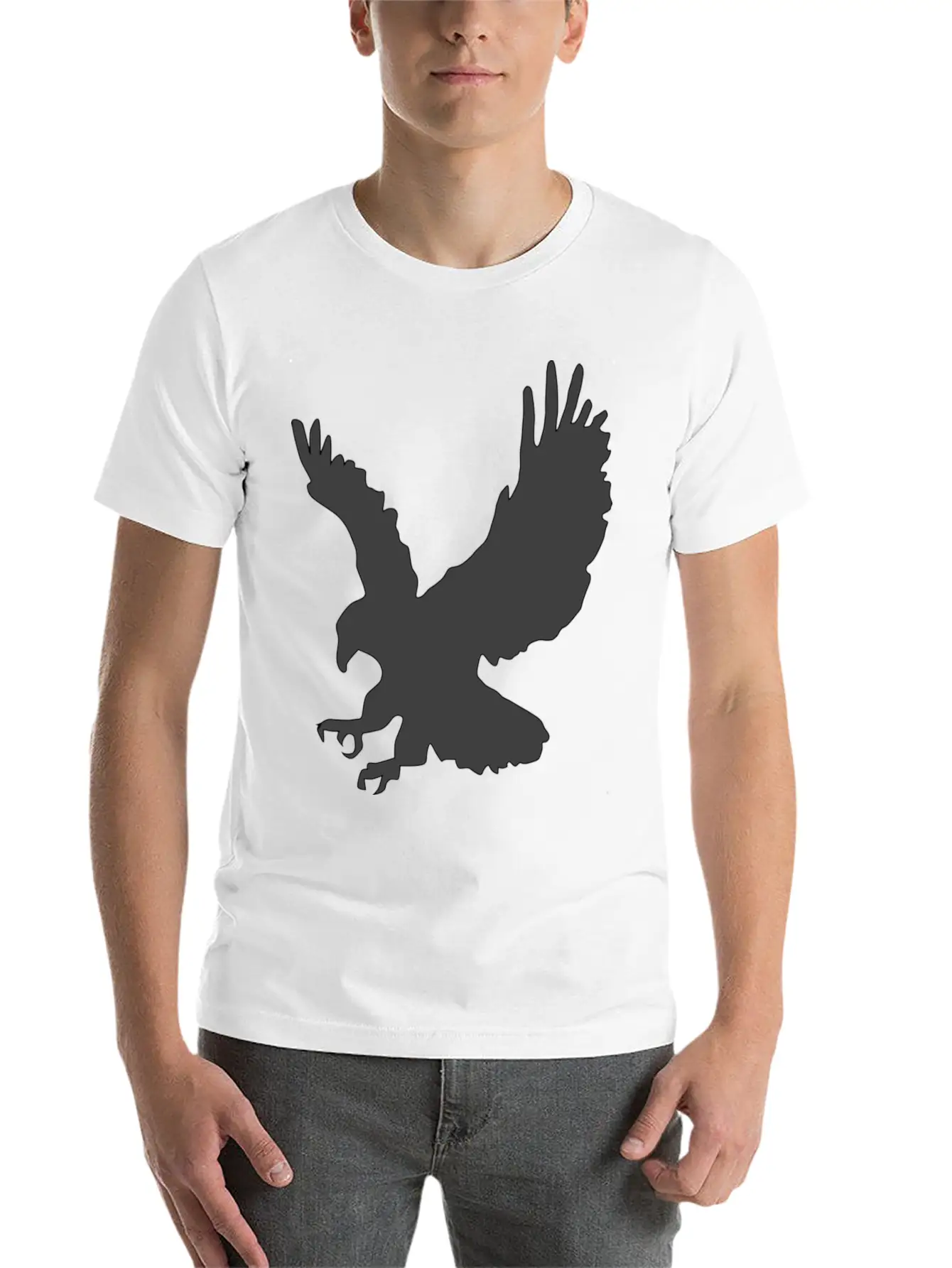 Eagle Stylish Everyday T-Shirt – Unisex Basic Cotton Tee