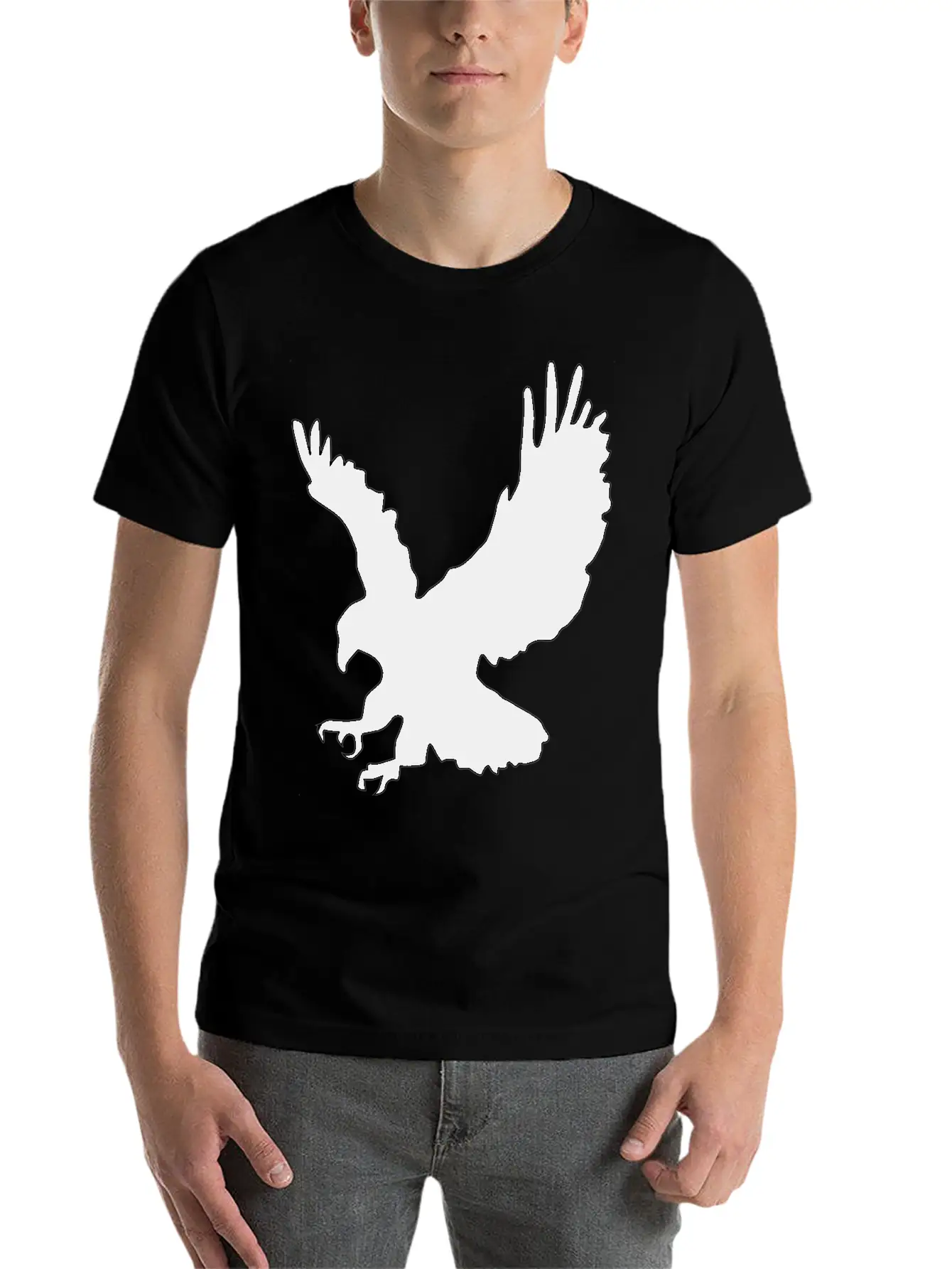 Eagle Stylish Everyday T-Shirt – Unisex Basic Cotton Tee