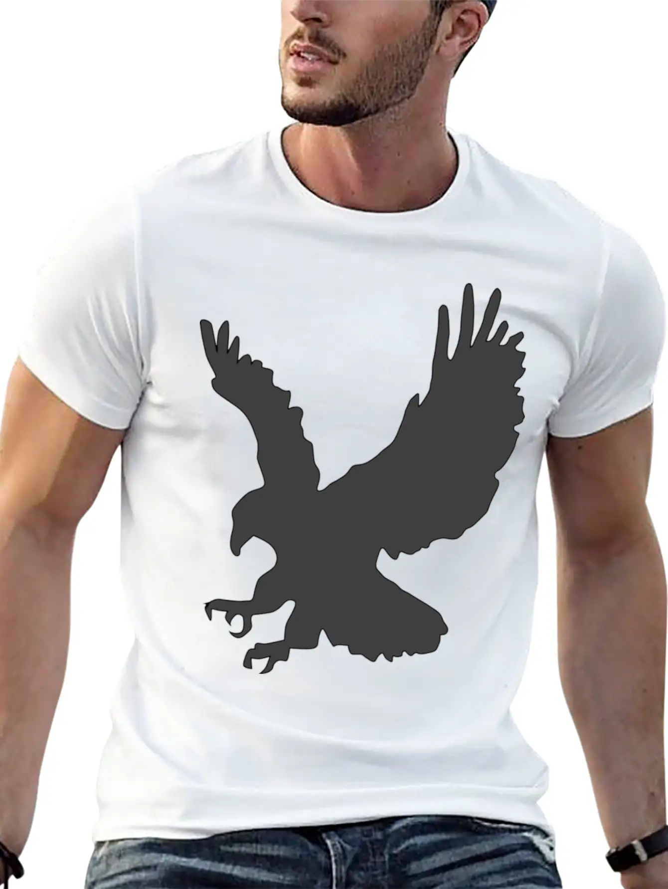 Eagle Stylish Everyday T-Shirt – Unisex Basic Cotton Tee