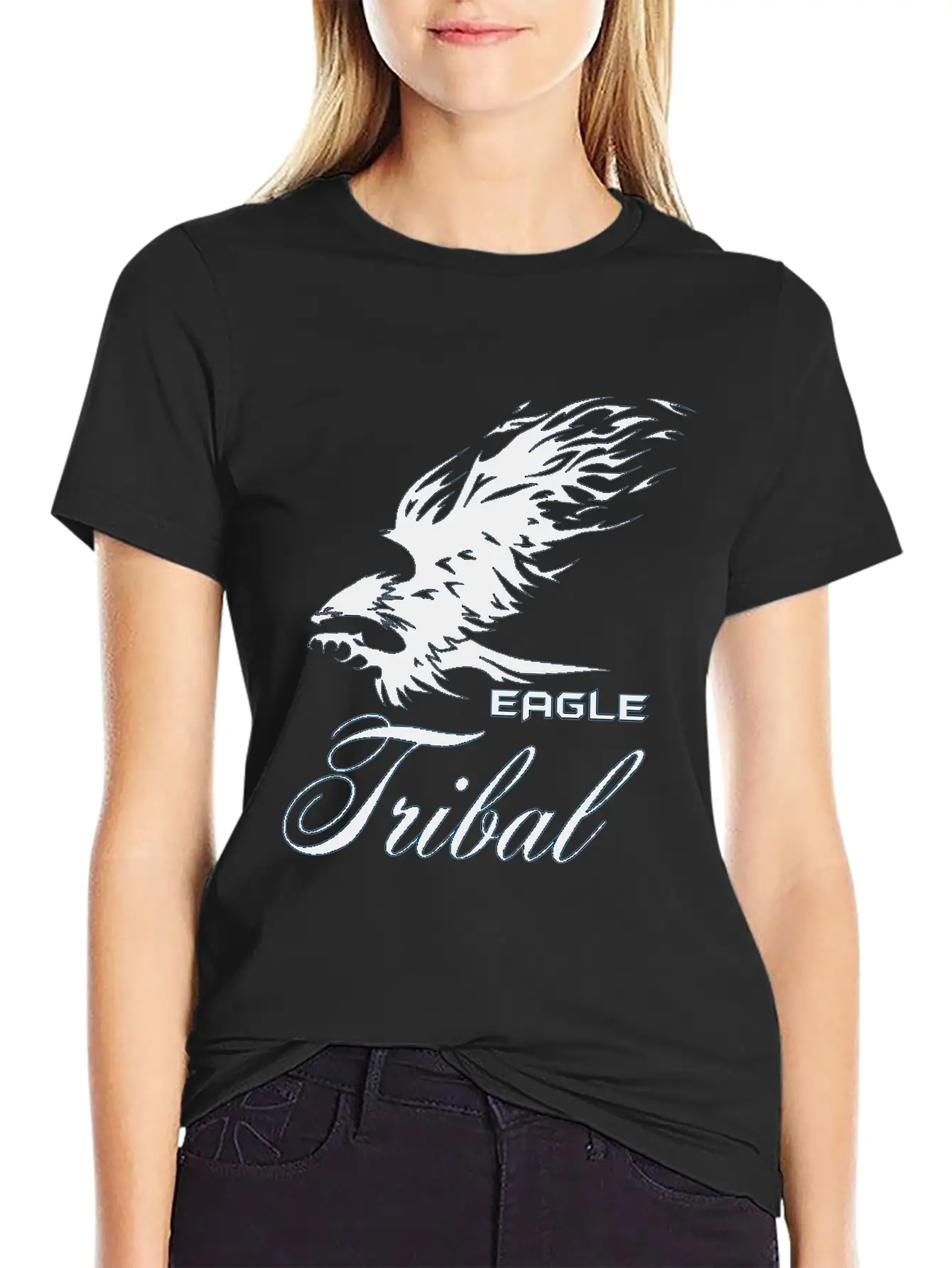 Eagle Tribal Essential Cotton Tee For Daily Outfits – Unisex Style