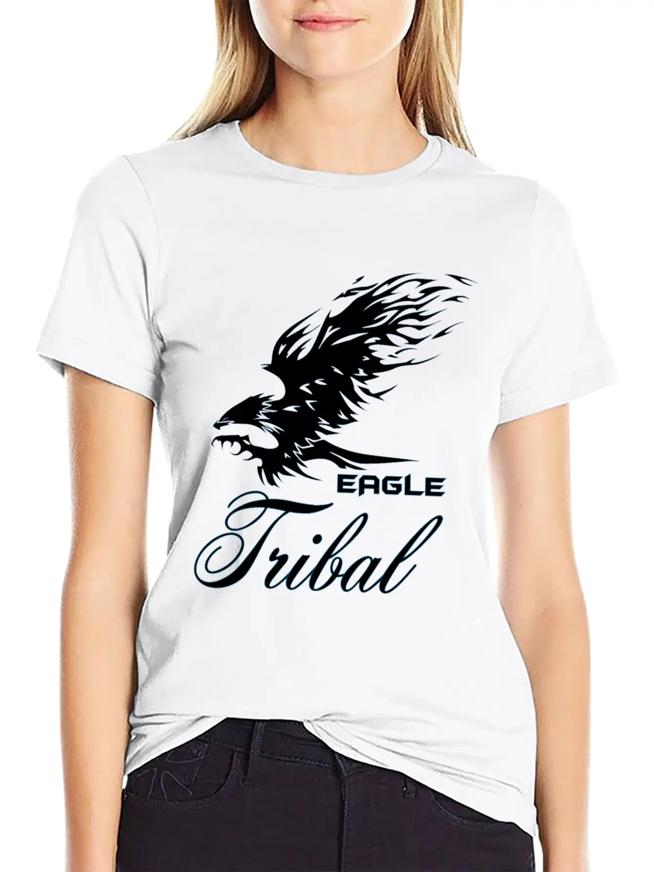 Eagle Tribal Essential Cotton Tee For Daily Outfits – Unisex Style