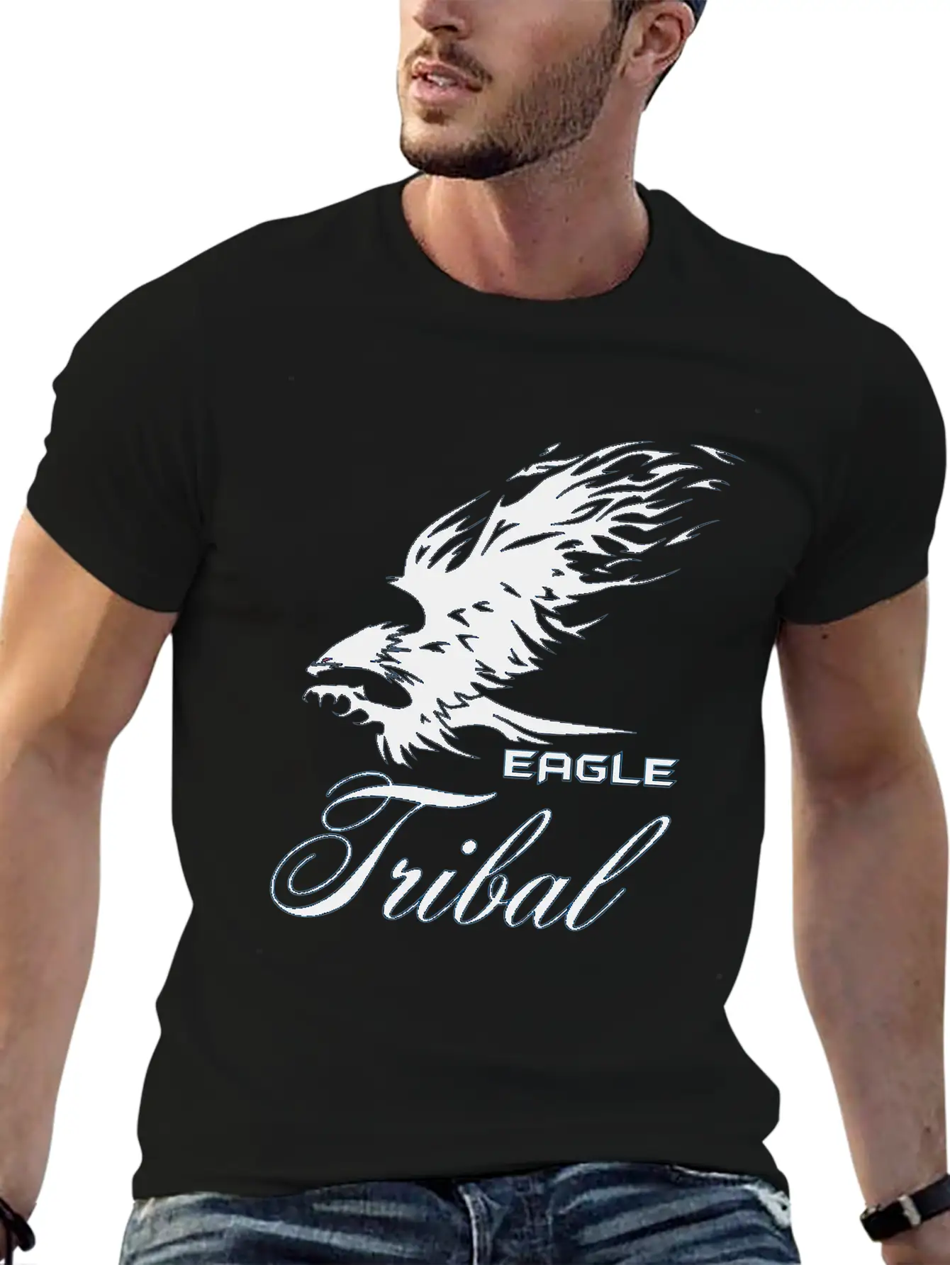 Eagle Tribal Essential Cotton Tee For Daily Outfits – Unisex Style