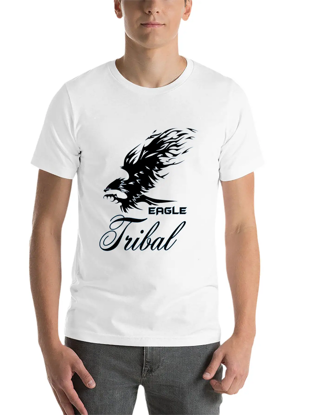 Eagle Tribal Essential Cotton Tee For Daily Outfits – Unisex Style
