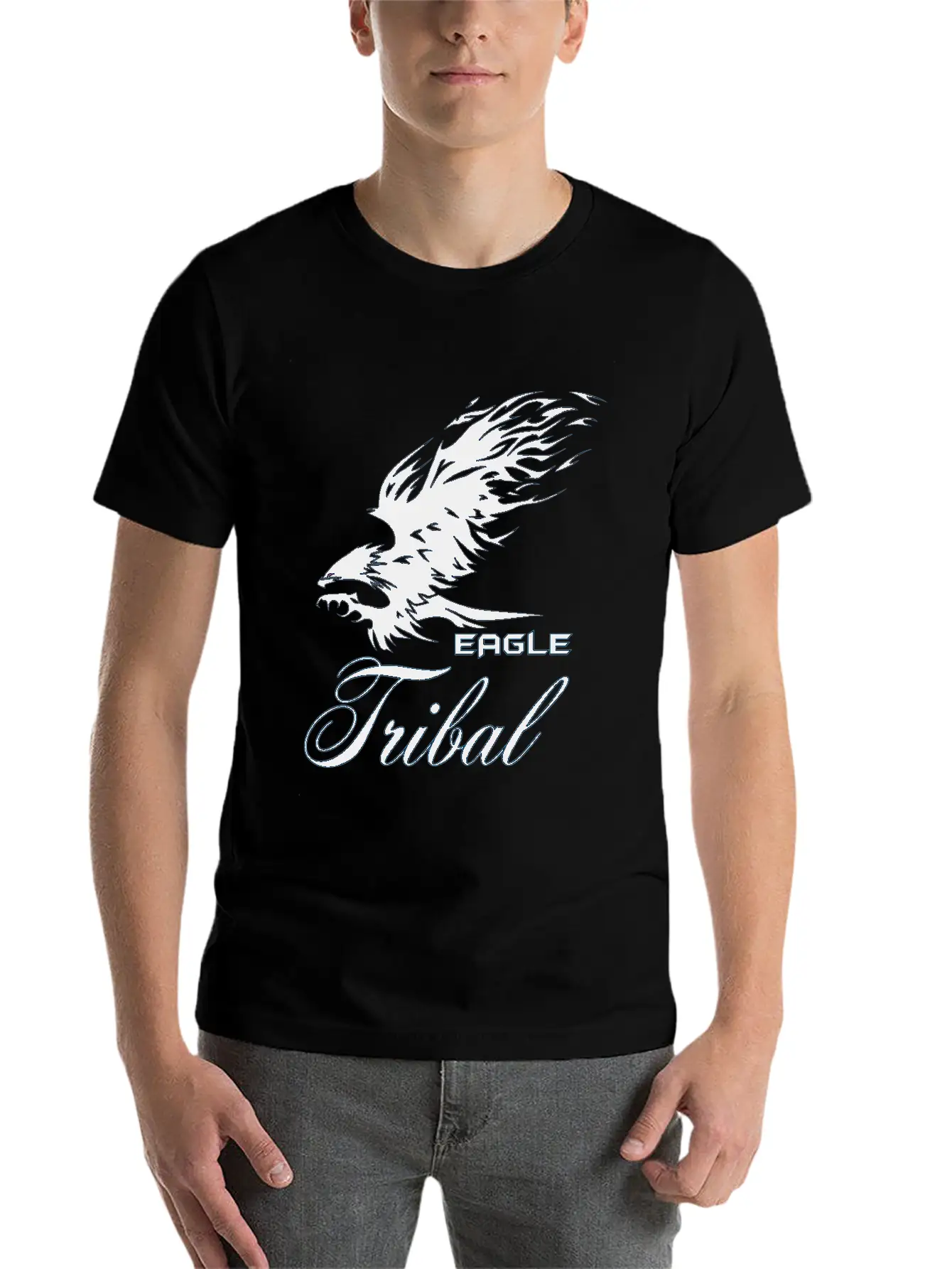 Eagle Tribal Essential Cotton Tee For Daily Outfits – Unisex Style