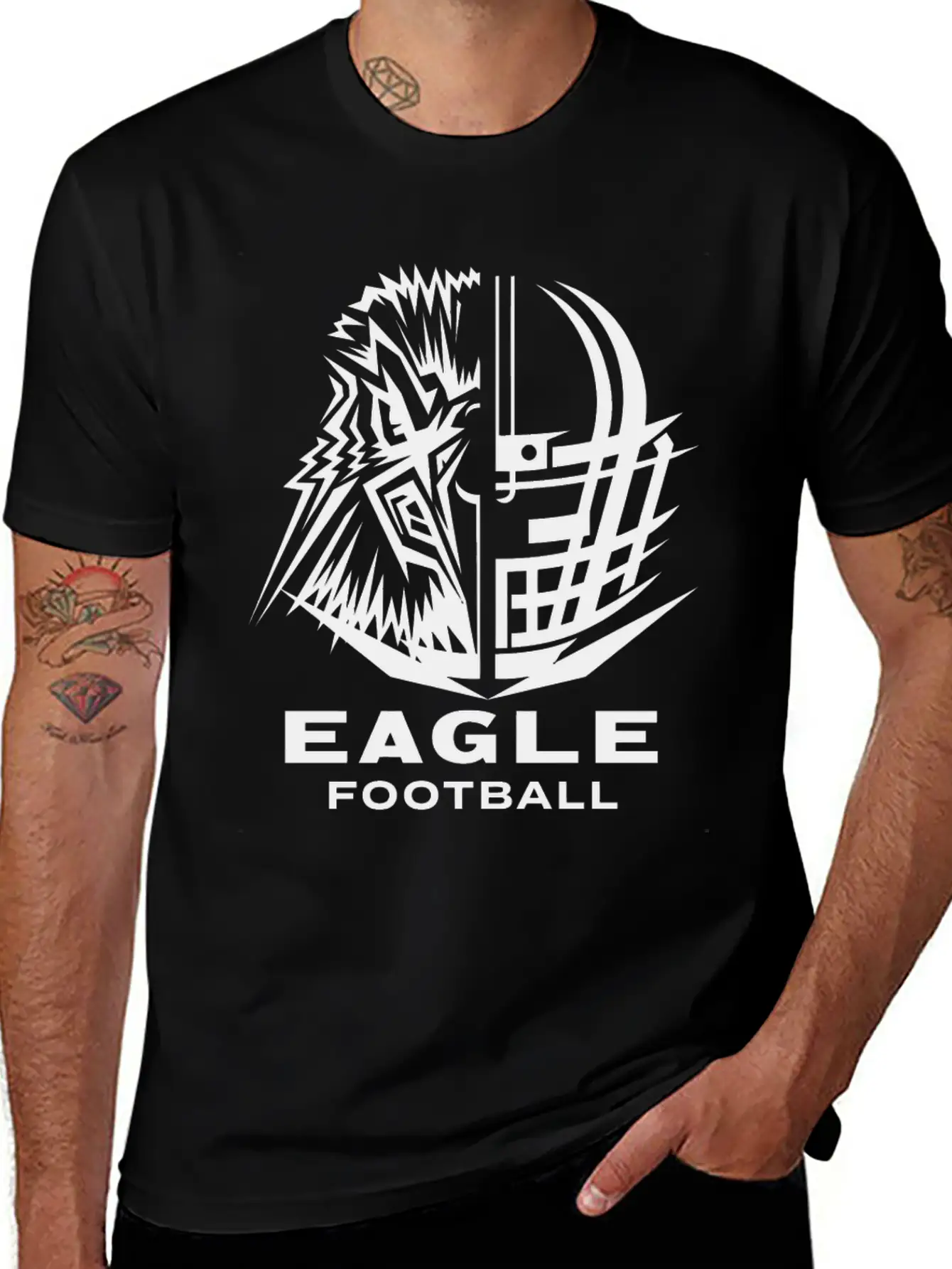 Eagles Football Unisex Casual T-Shirt – Clean Design For Daily Comfort