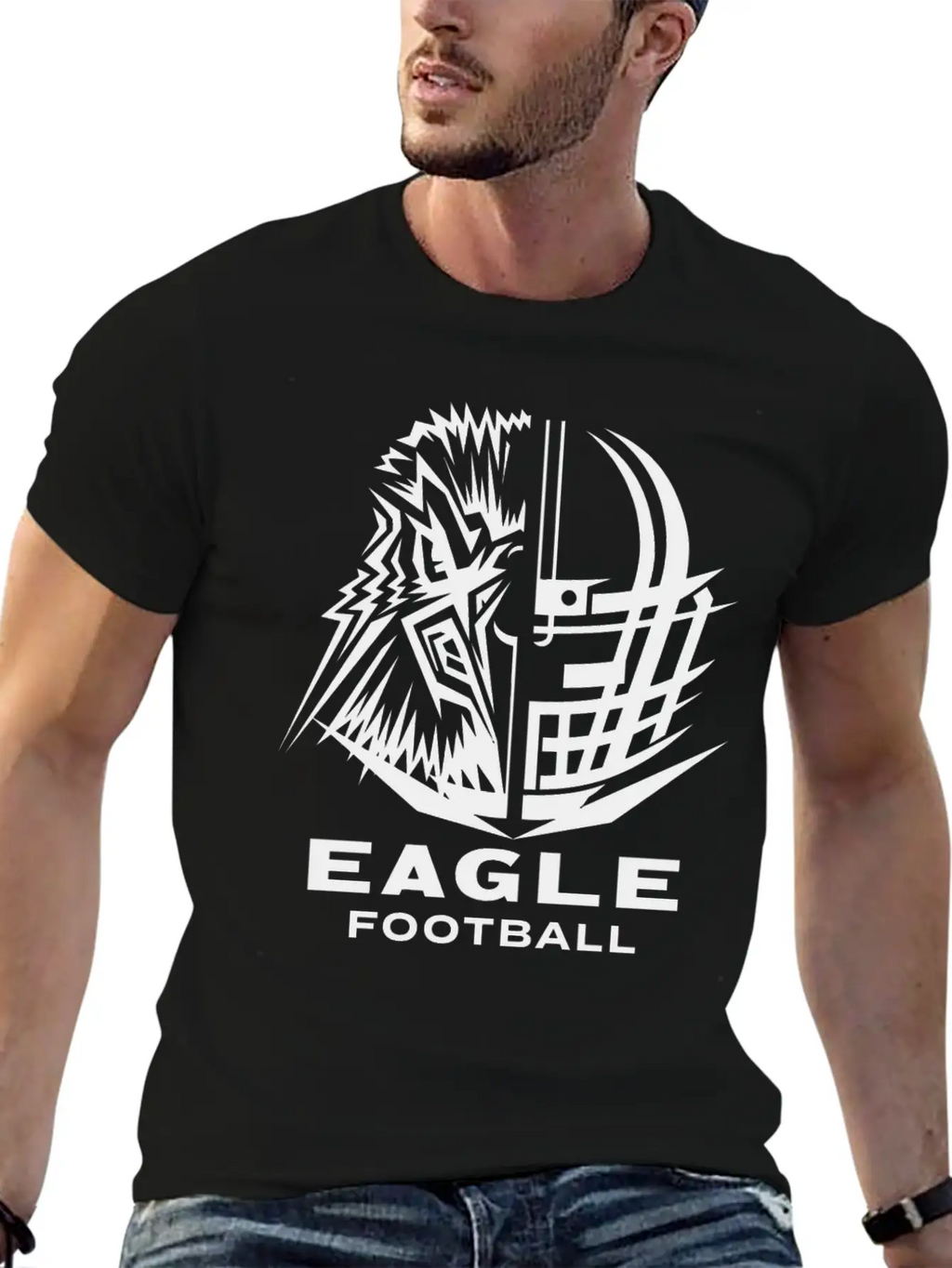Eagles Football Unisex Casual T-Shirt – Clean Design For Daily Comfort