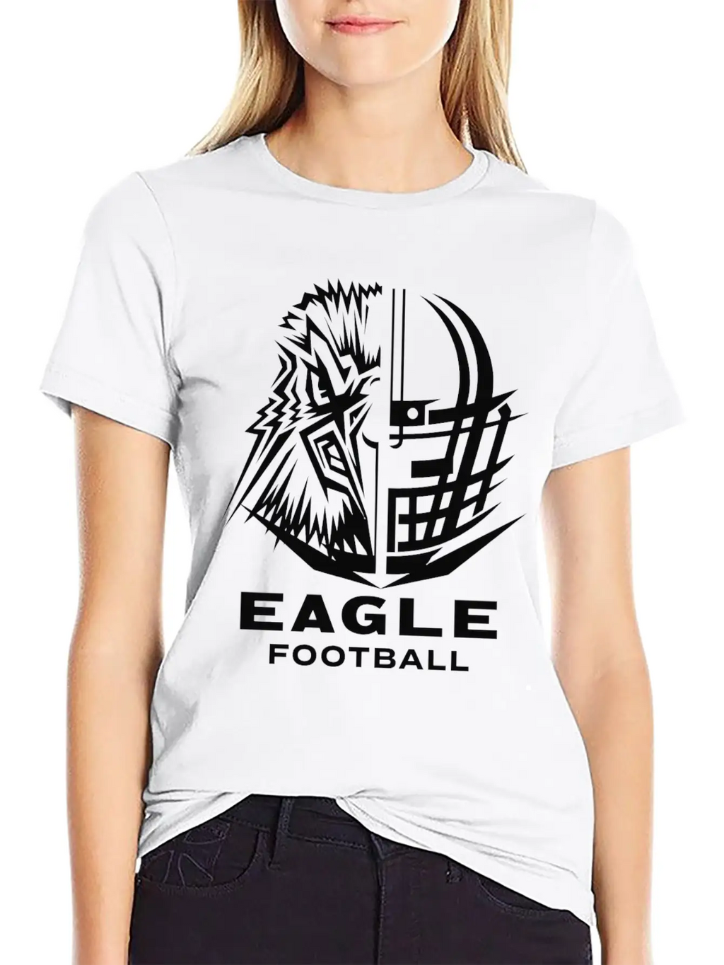Eagles Football Unisex Casual T-Shirt – Clean Design For Daily Comfort