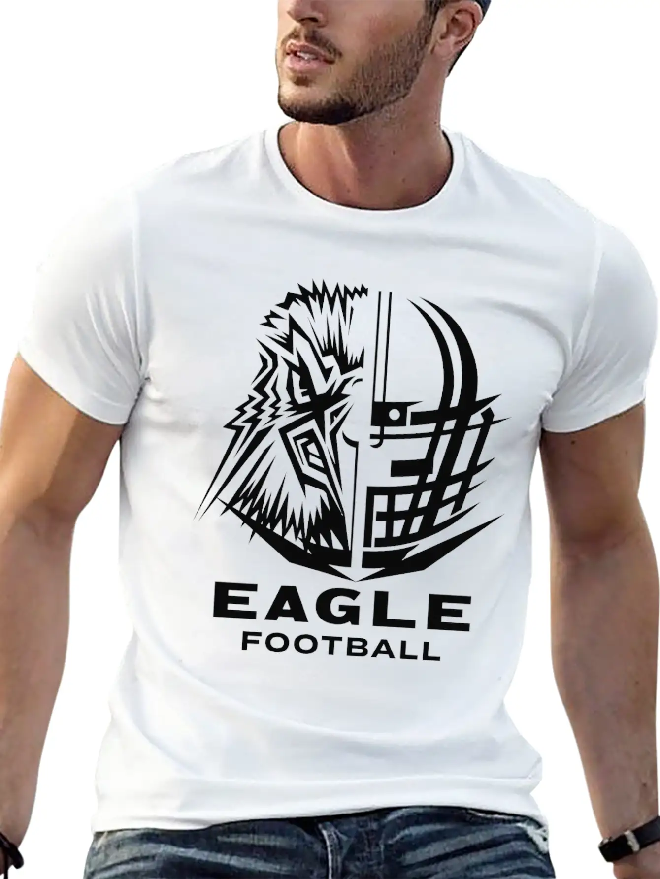 Eagles Football Unisex Casual T-Shirt – Clean Design For Daily Comfort