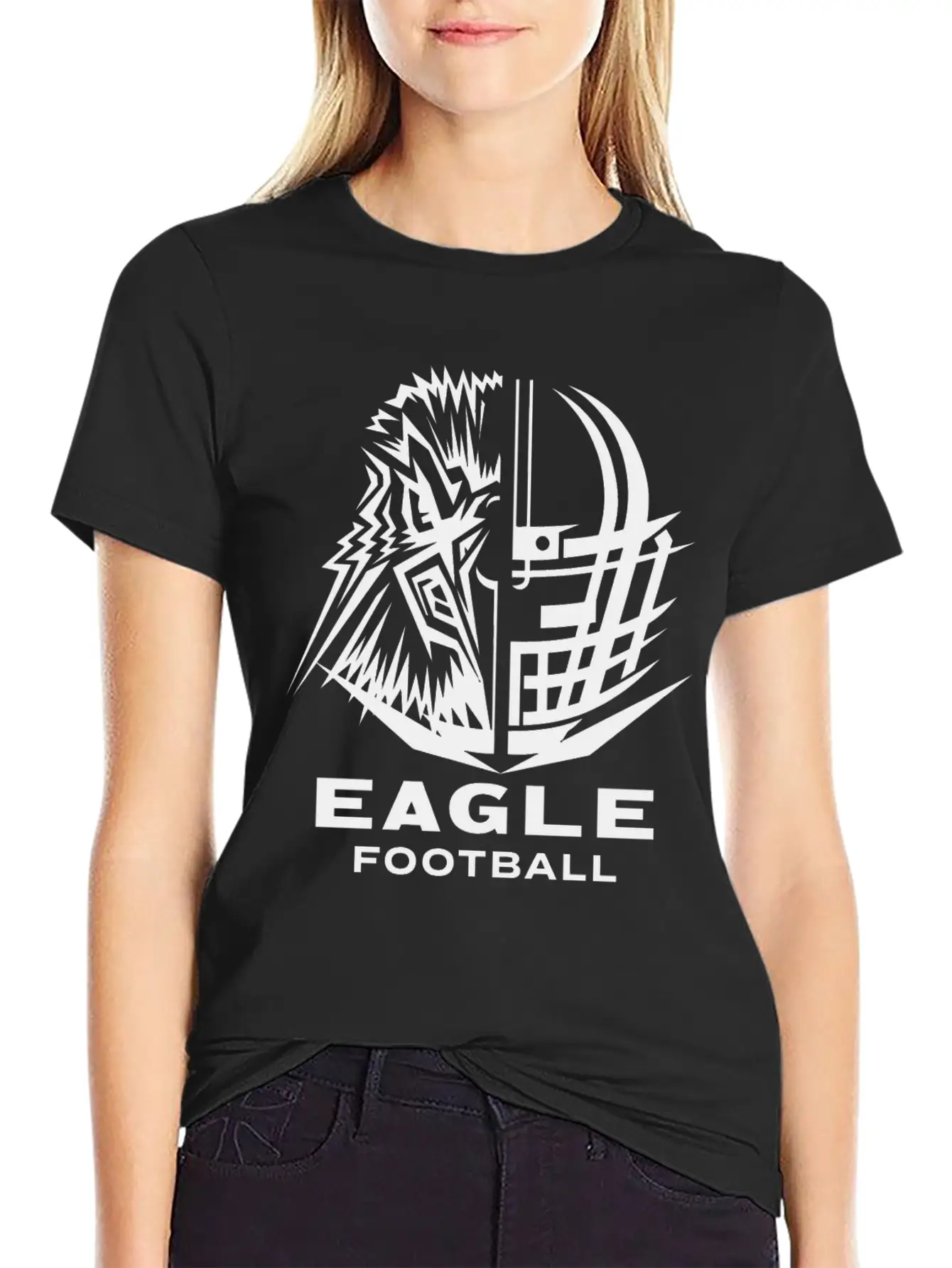 Eagles Football Unisex Casual T-Shirt – Clean Design For Daily Comfort