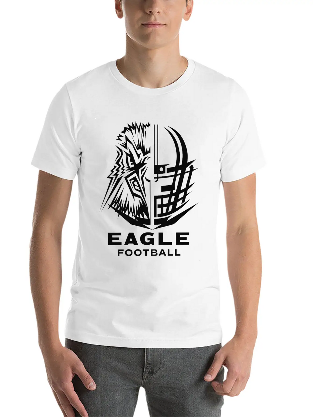Eagles Football Unisex Casual T-Shirt – Clean Design For Daily Comfort