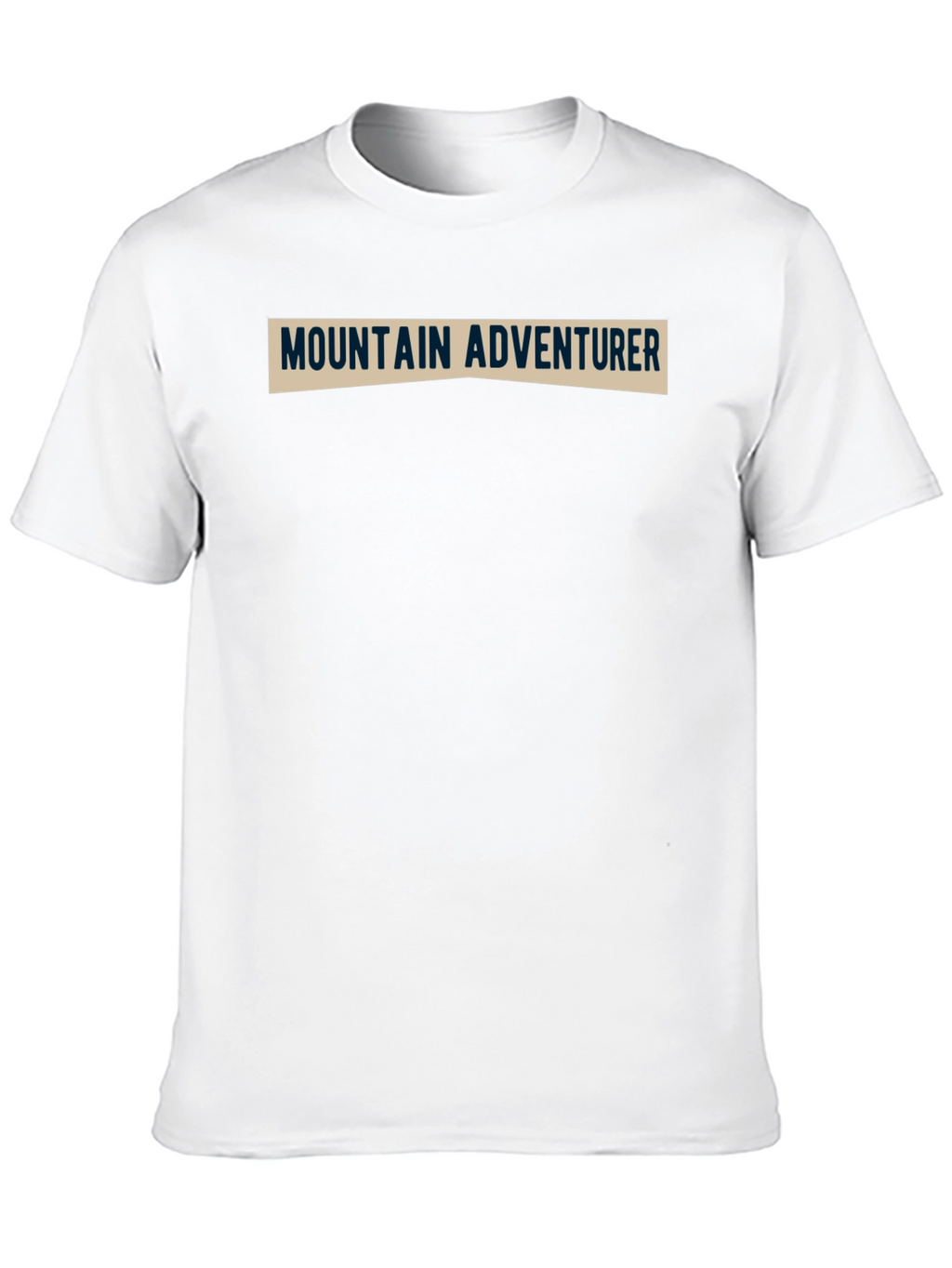 Mountain Adventurer Tee - Black Cotton Blend Shirt