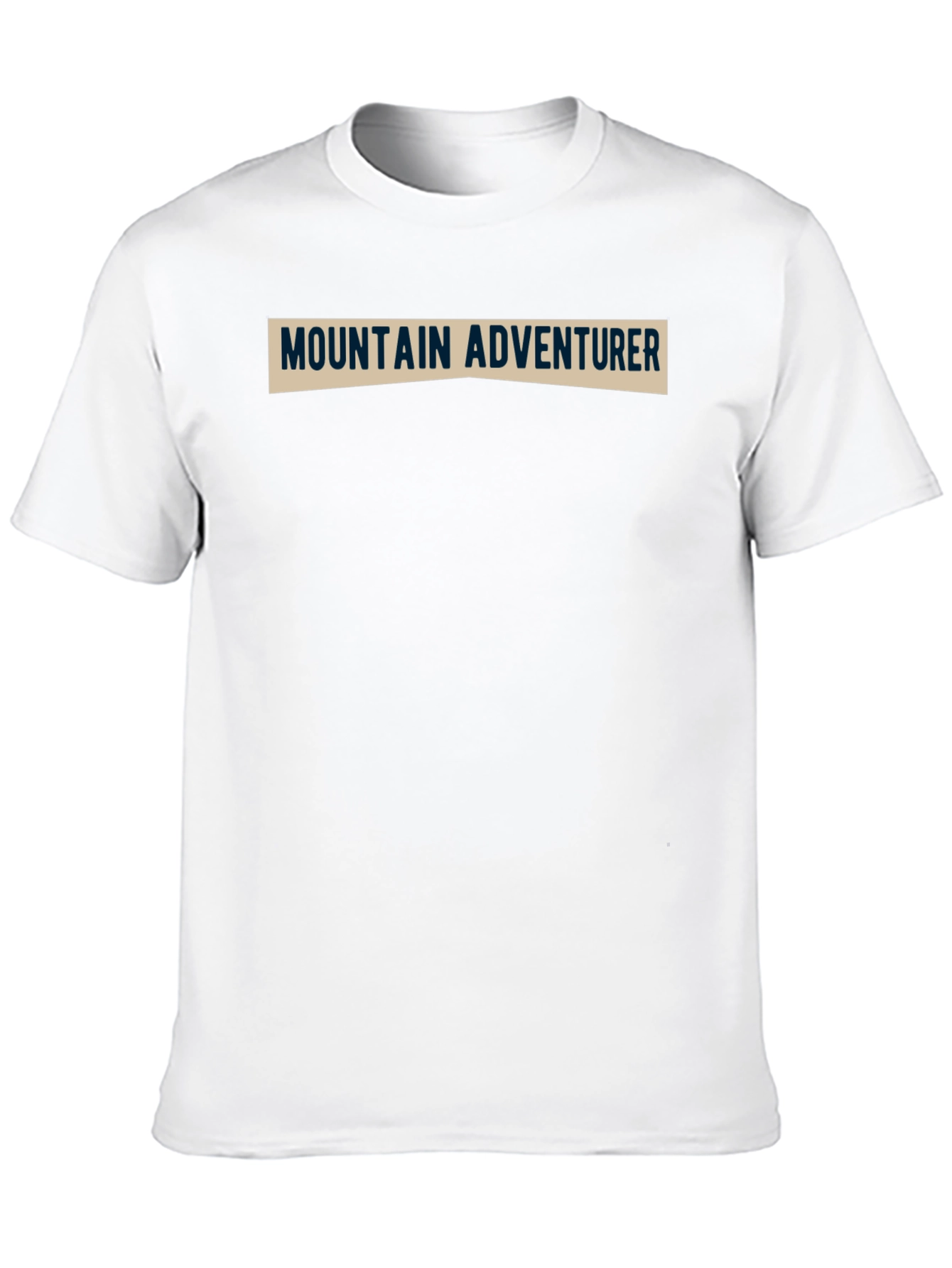 Mountain Adventurer Tee - Black Cotton Blend Shirt