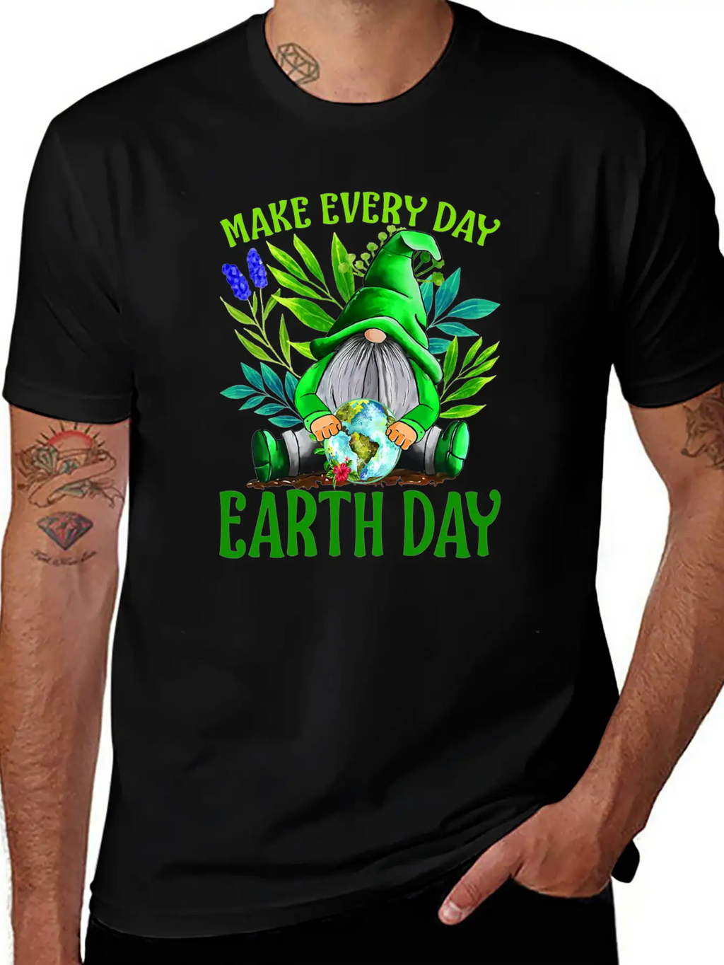 Earth Day 2023 Make Every Day Earth Day Teacher Stylish Everyday T-Shirt – Unisex Basic Cotton Tee
