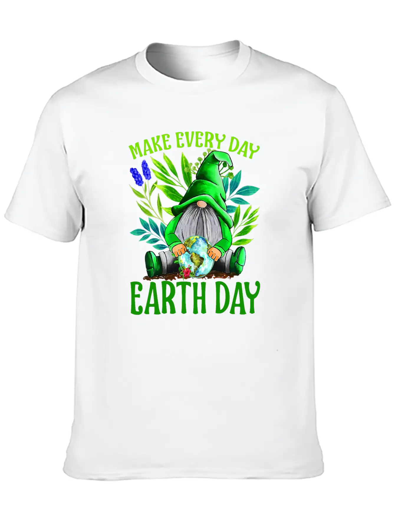 Earth Day 2023 Make Every Day Earth Day Teacher Stylish Everyday T-Shirt – Unisex Basic Cotton Tee