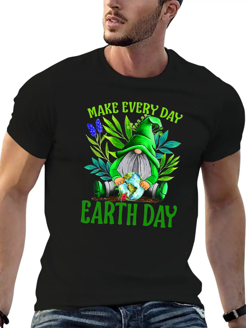 Earth Day 2023 Make Every Day Earth Day Teacher Stylish Everyday T-Shirt – Unisex Basic Cotton Tee