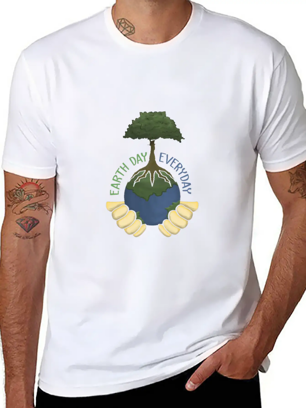 Earth Day Classic Cotton Tee – Unisex Comfort For Any Season