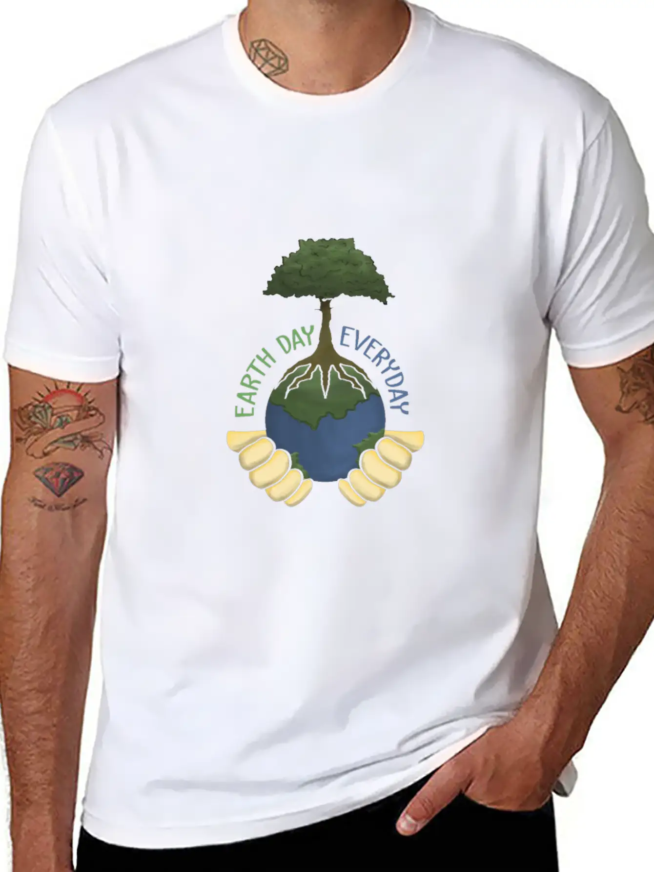 Earth Day Classic Cotton Tee – Unisex Comfort For Any Season