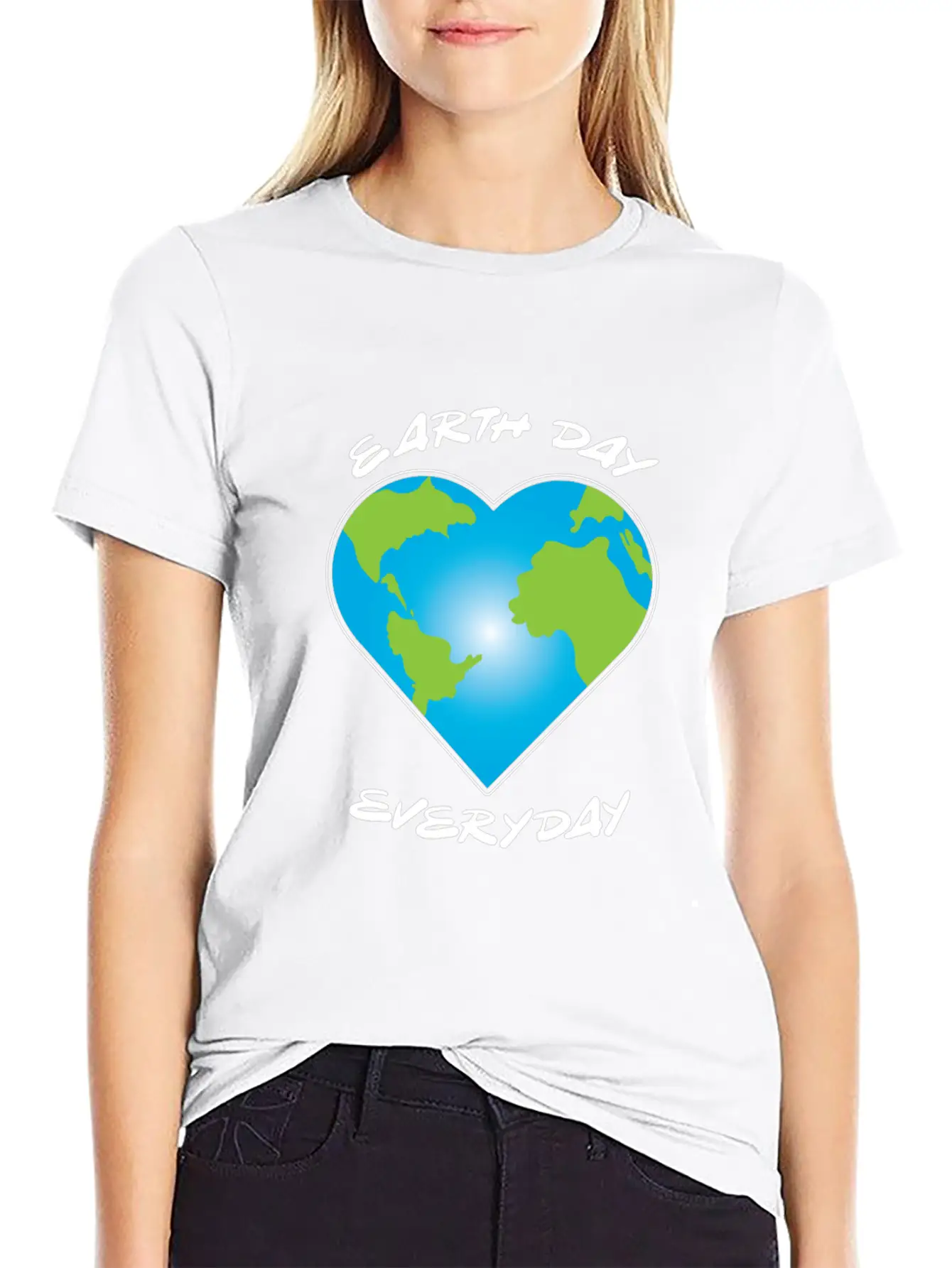 Earth Day Everyday Peace Cohesion Freedom Essential Cotton Tee For Daily Outfits – Unisex Style