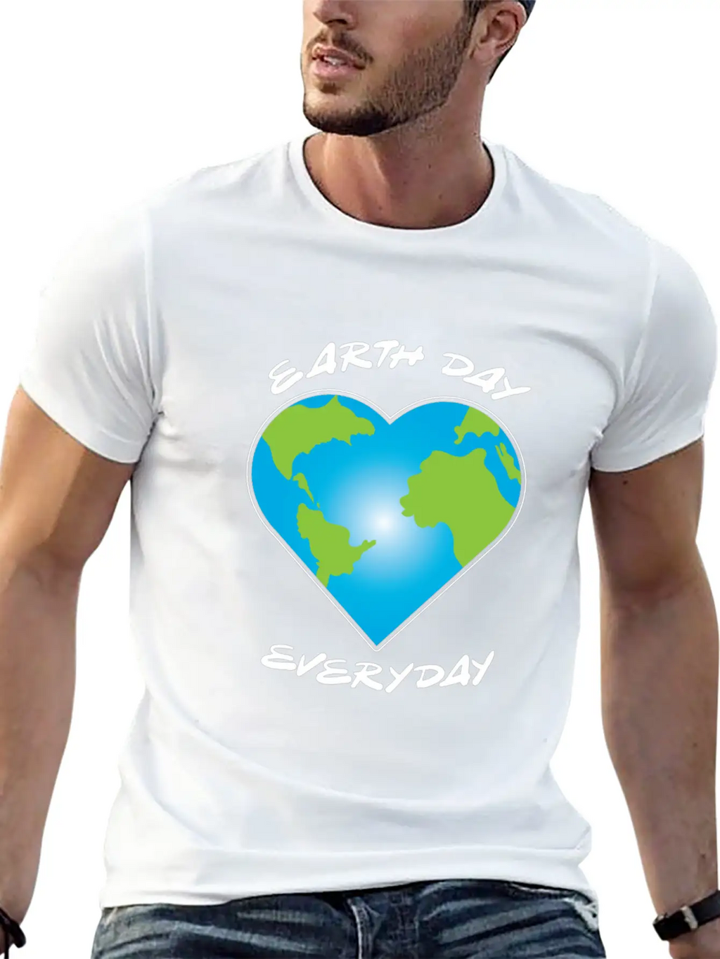 Earth Day Everyday Peace Cohesion Freedom Essential Cotton Tee For Daily Outfits – Unisex Style