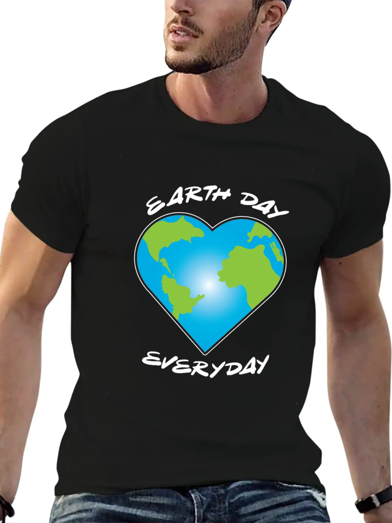 Earth Day Everyday Peace Cohesion Freedom Essential Cotton Tee For Daily Outfits – Unisex Style