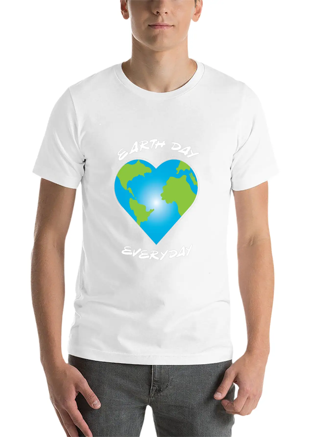 Earth Day Everyday Peace Cohesion Freedom Essential Cotton Tee For Daily Outfits – Unisex Style
