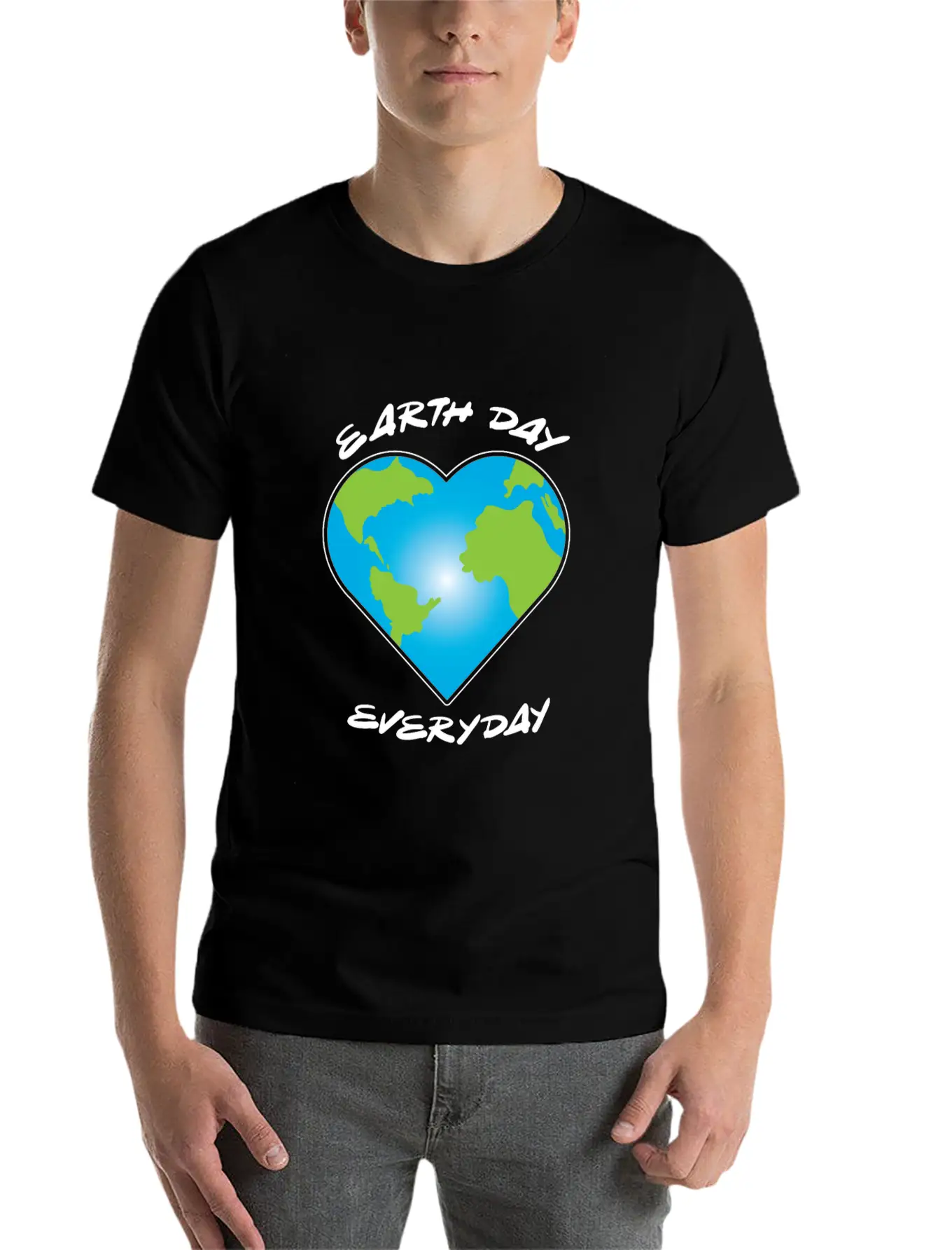 Earth Day Everyday Peace Cohesion Freedom Essential Cotton Tee For Daily Outfits – Unisex Style