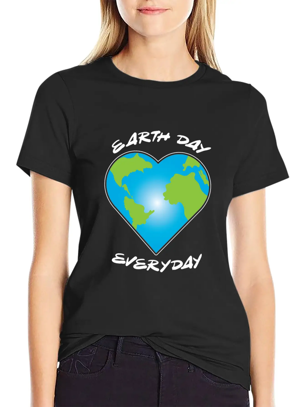 Earth Day Everyday Peace Cohesion Freedom Essential Cotton Tee For Daily Outfits – Unisex Style