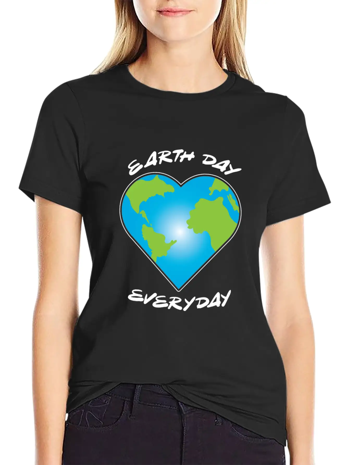 Earth Day Everyday Peace Cohesion Freedom Essential Cotton Tee For Daily Outfits – Unisex Style