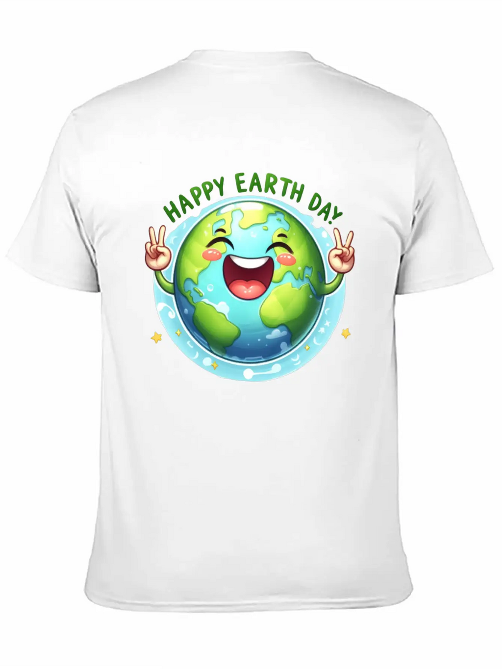 Earth Day Happy Earth Day Breathable Graphic T-Shirt – Perfect For Casual Days