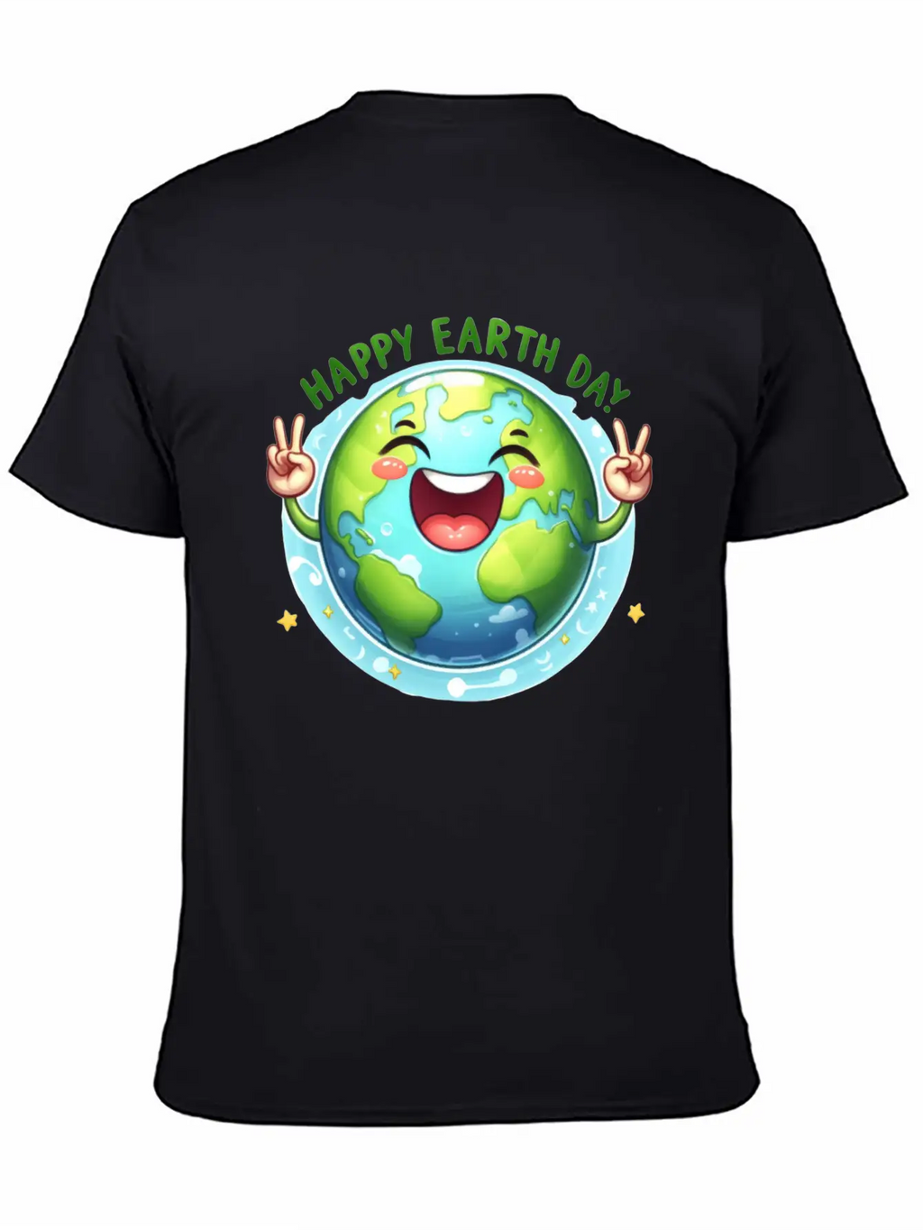 Earth Day Happy Earth Day Breathable Graphic T-Shirt – Perfect For Casual Days