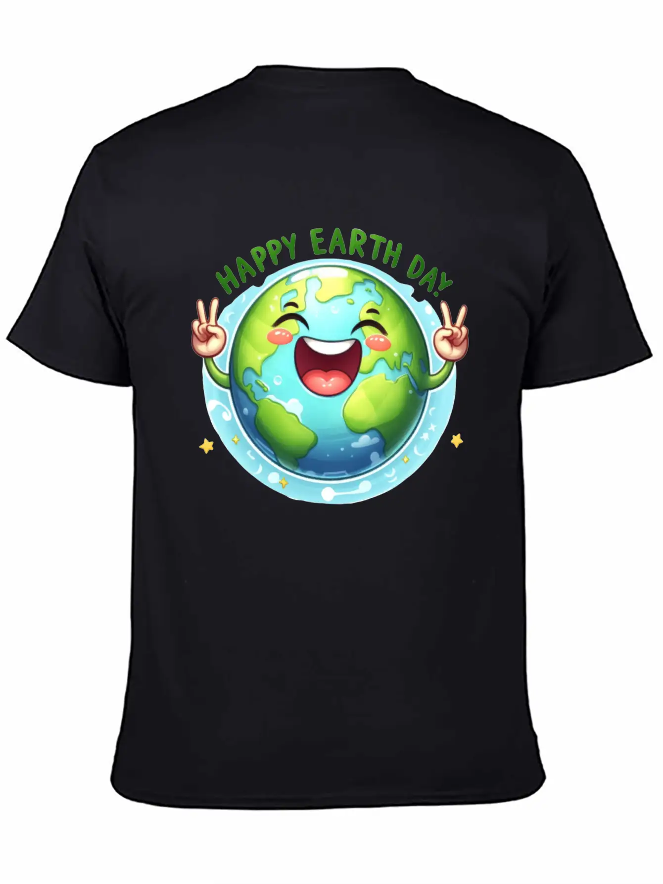 Earth Day Happy Earth Day Breathable Graphic T-Shirt – Perfect For Casual Days
