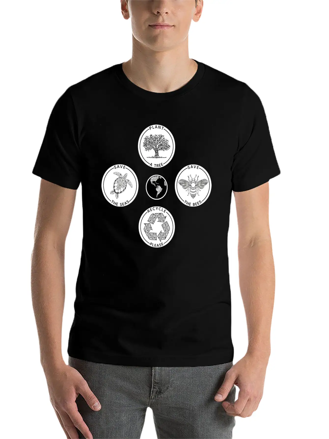 Earth Day Save The Planet Classic Cotton Tee – Unisex Comfort For Any Season