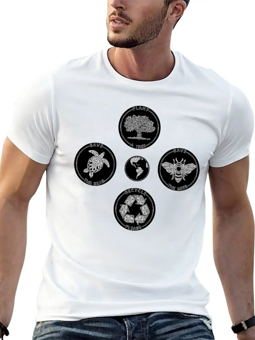 Earth Day Save The Planet Classic Cotton Tee – Unisex Comfort For Any Season