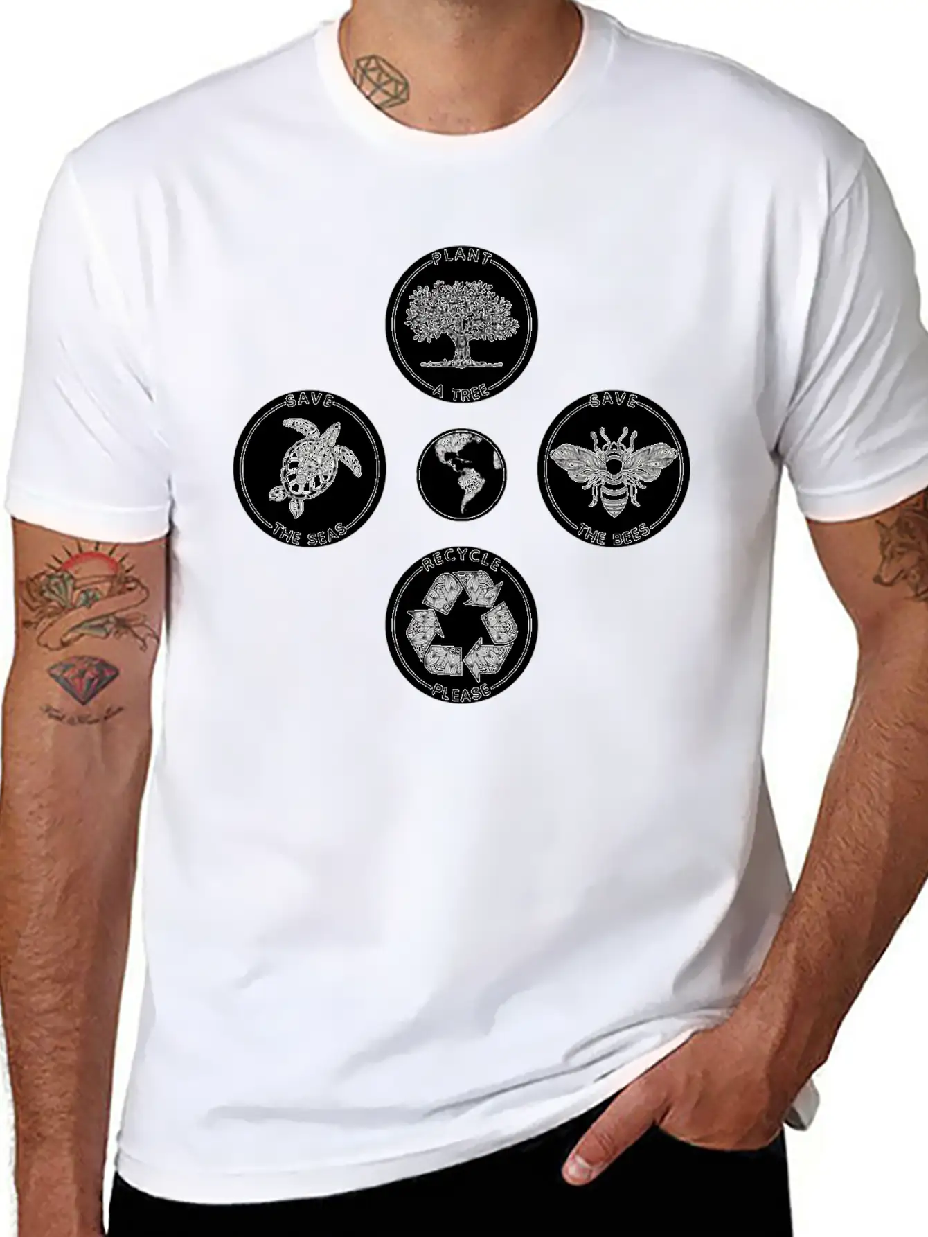 Earth Day Save The Planet Classic Cotton Tee – Unisex Comfort For Any Season