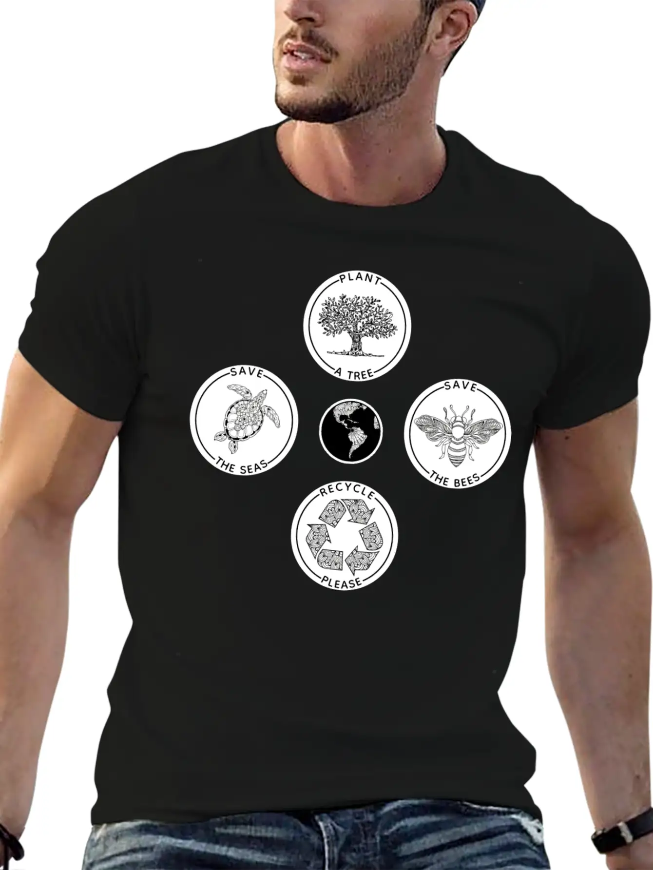 Earth Day Save The Planet Classic Cotton Tee – Unisex Comfort For Any Season