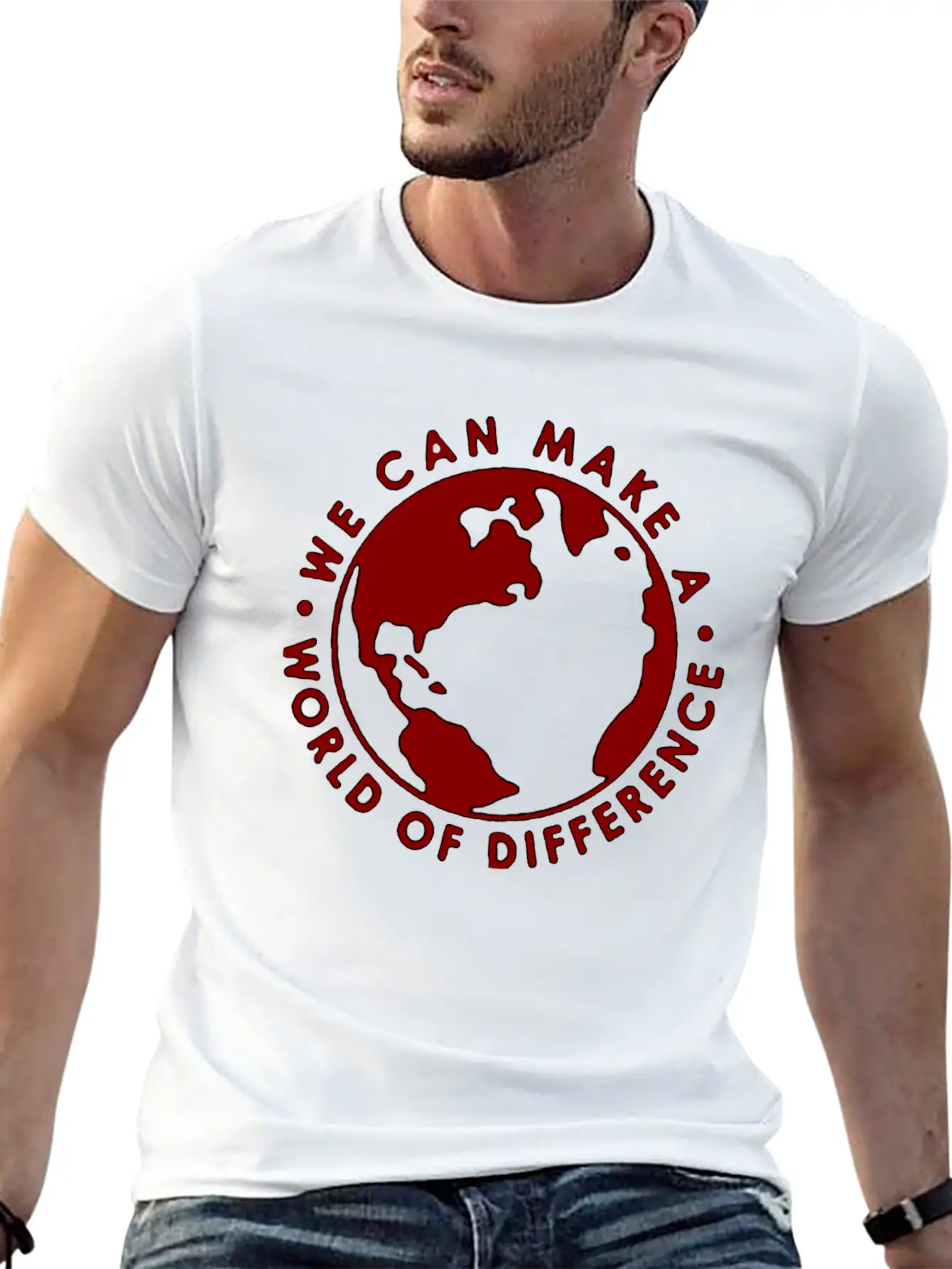Earth Idea Essential Cotton Tee For Daily Outfits – Unisex Style