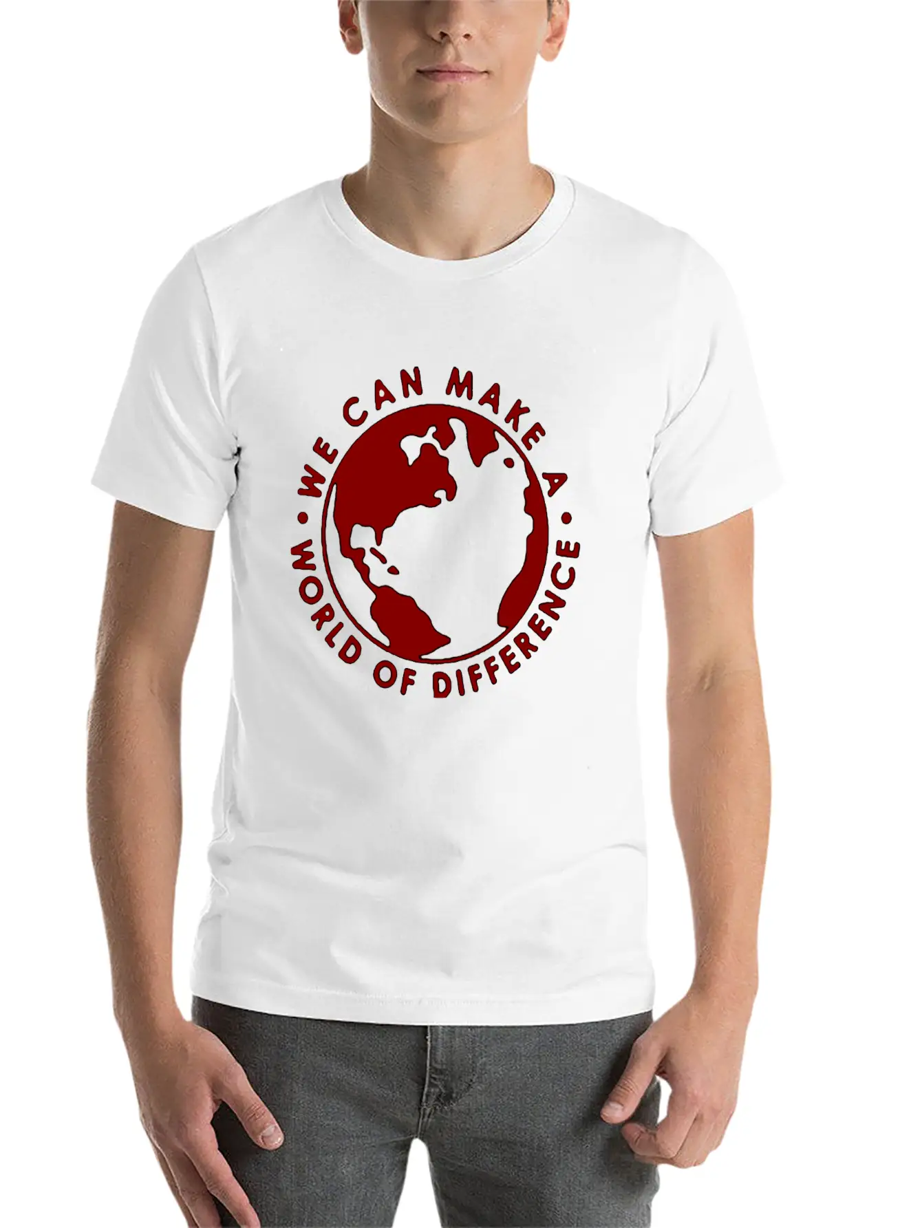 Earth Idea Essential Cotton Tee For Daily Outfits – Unisex Style