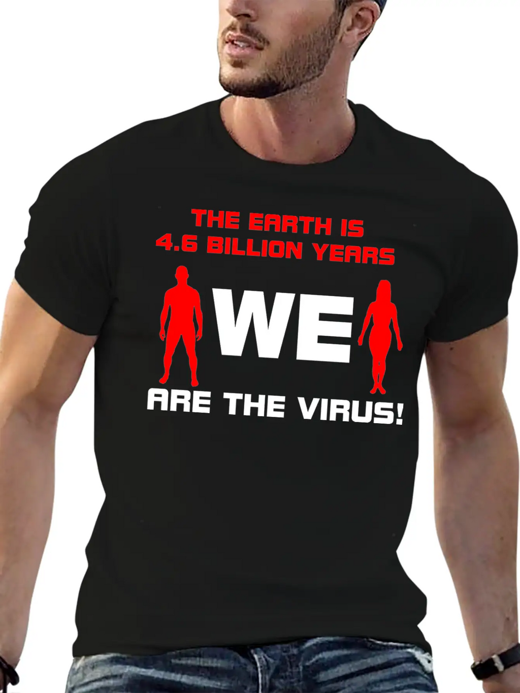Earth Is 4.6 Billion Years Old With Text Classic Cotton Tee – Unisex Comfort For Any Season